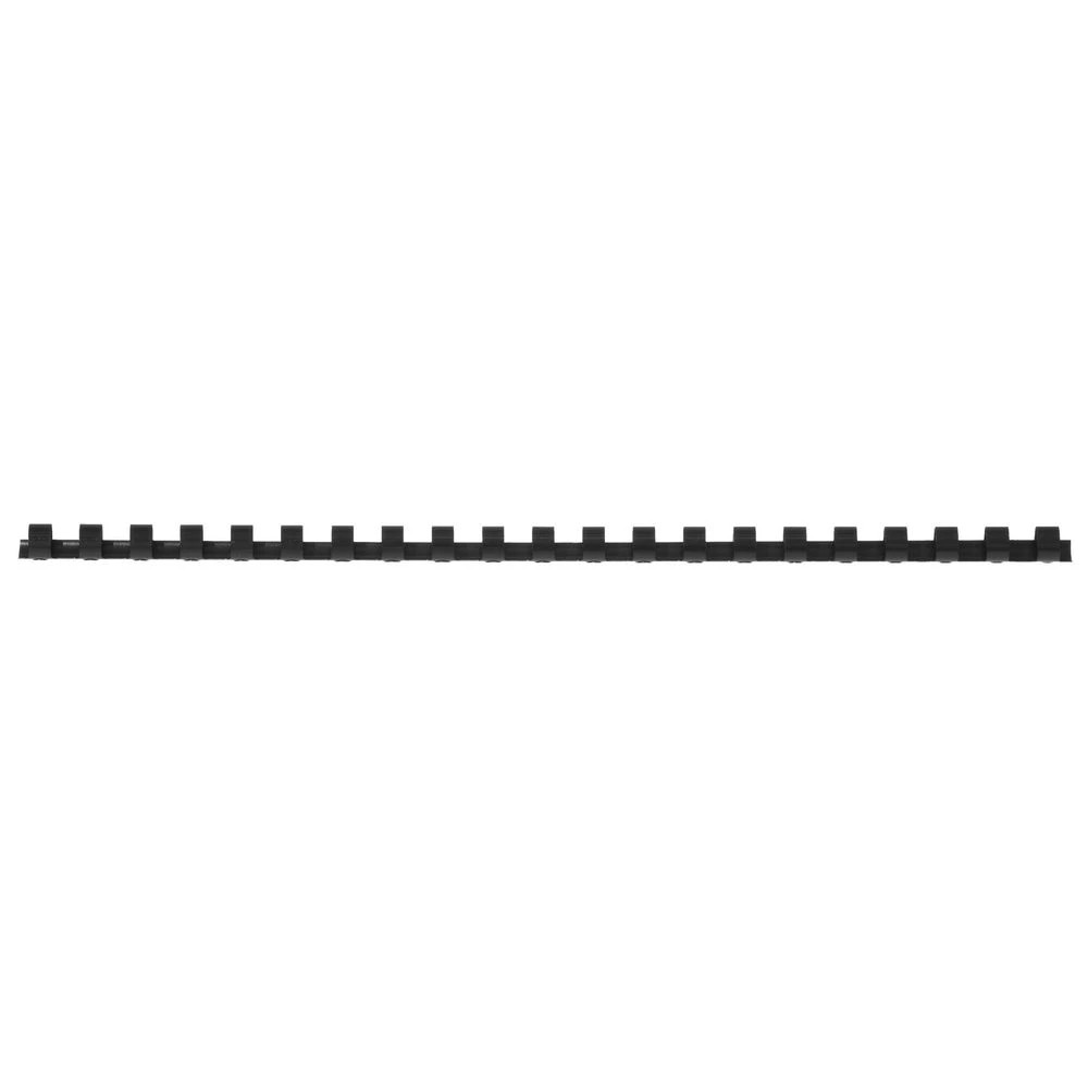 3 GBC Binding Comb 21 Loop Plastic 10mm Black 100 Pack, 3 of 3