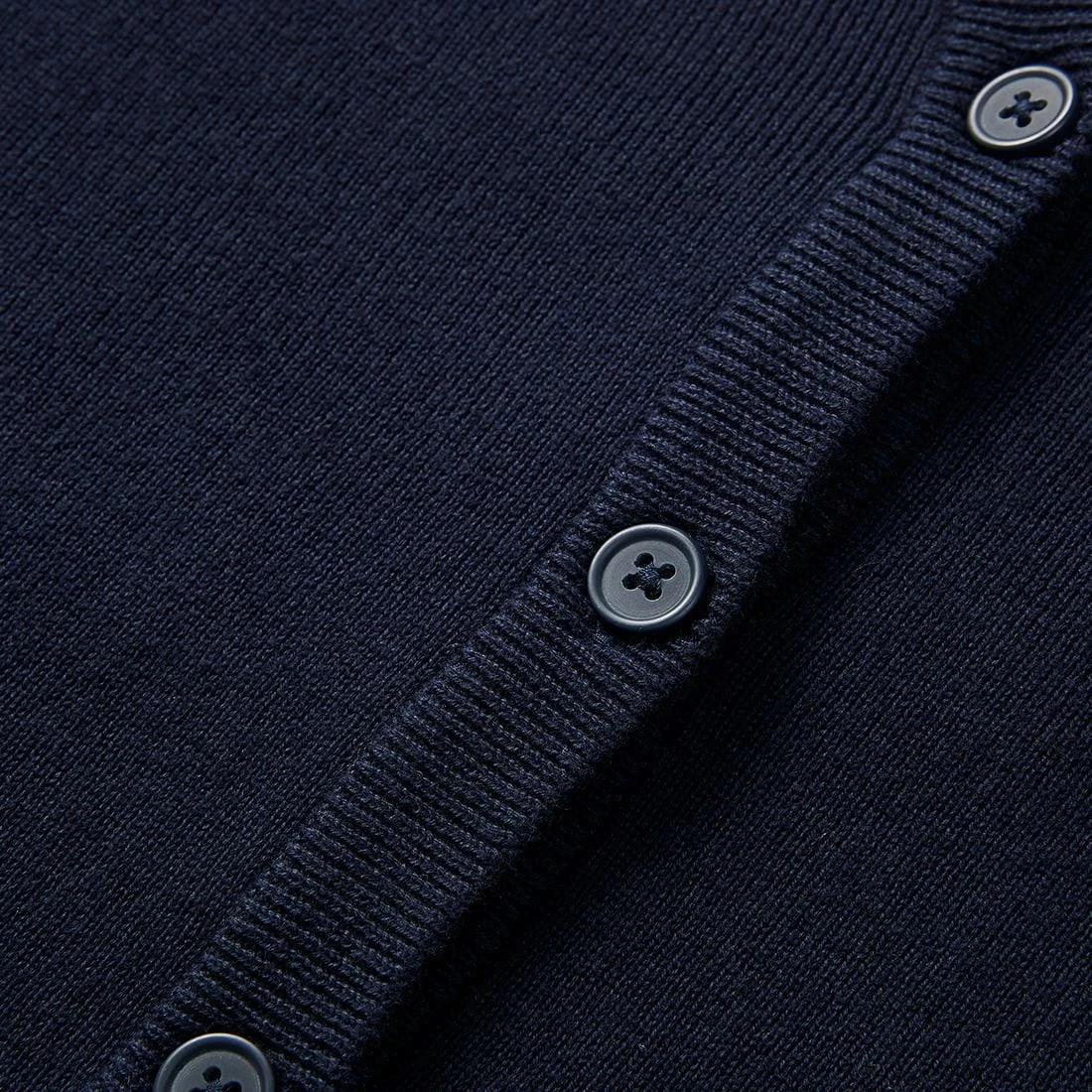 3 Target Knitted School Cardigan NAVY BLUE, 3 of 5