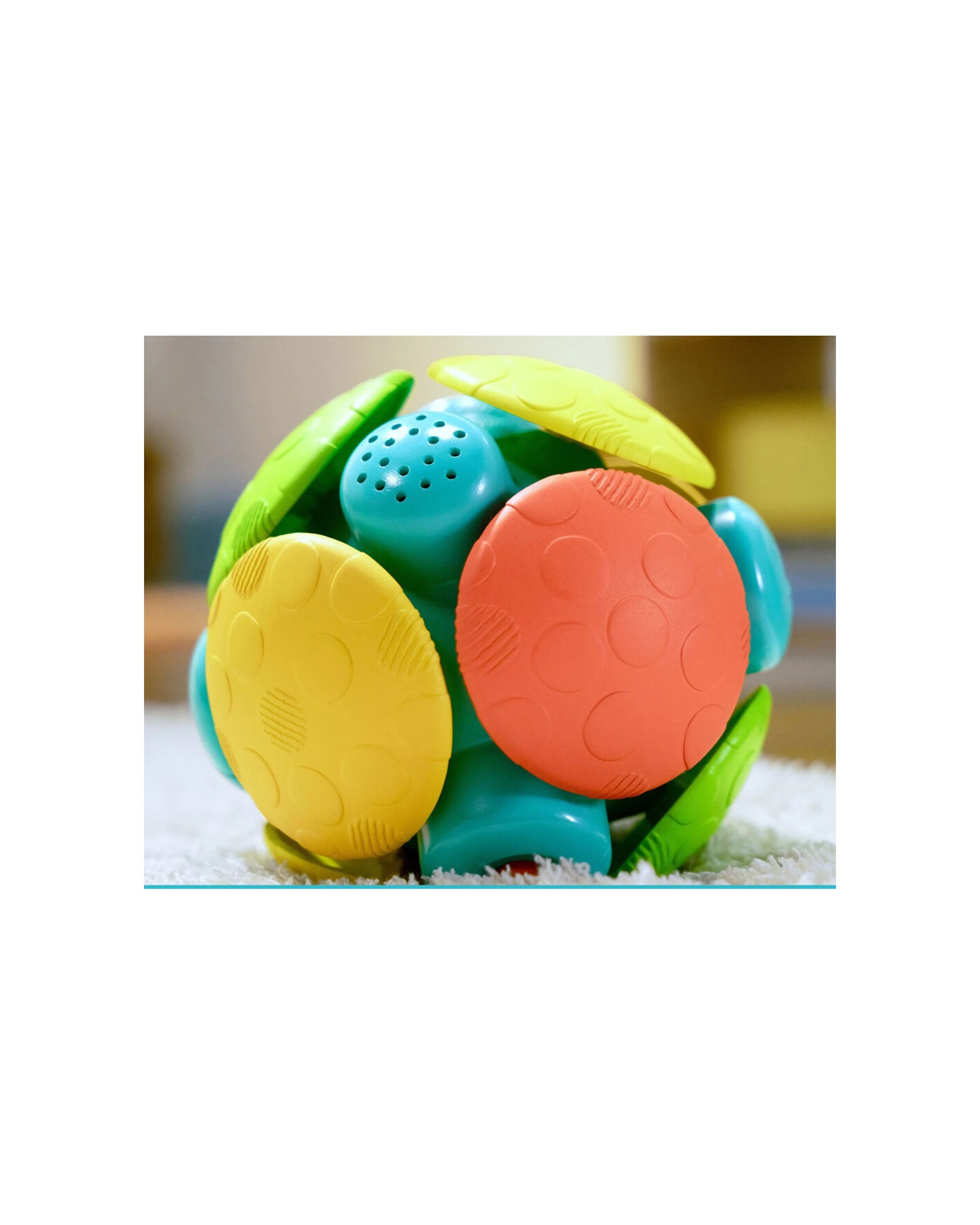 4 Bright Starts Wobble Bobble Ball Crawl And Chase Baby Activity Toy 3-36 Months - Multi, 4 of 5