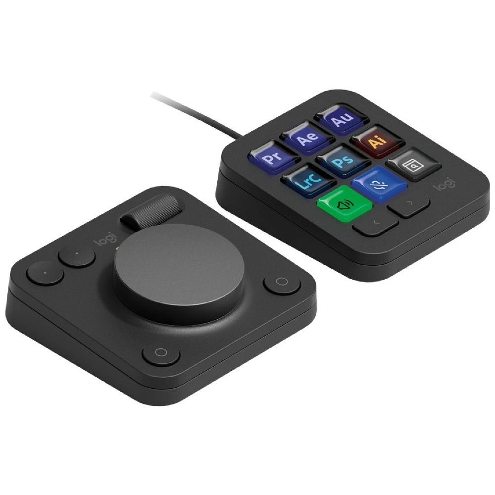 3 Logitech MX Creative Console Graphite, 3 of 7