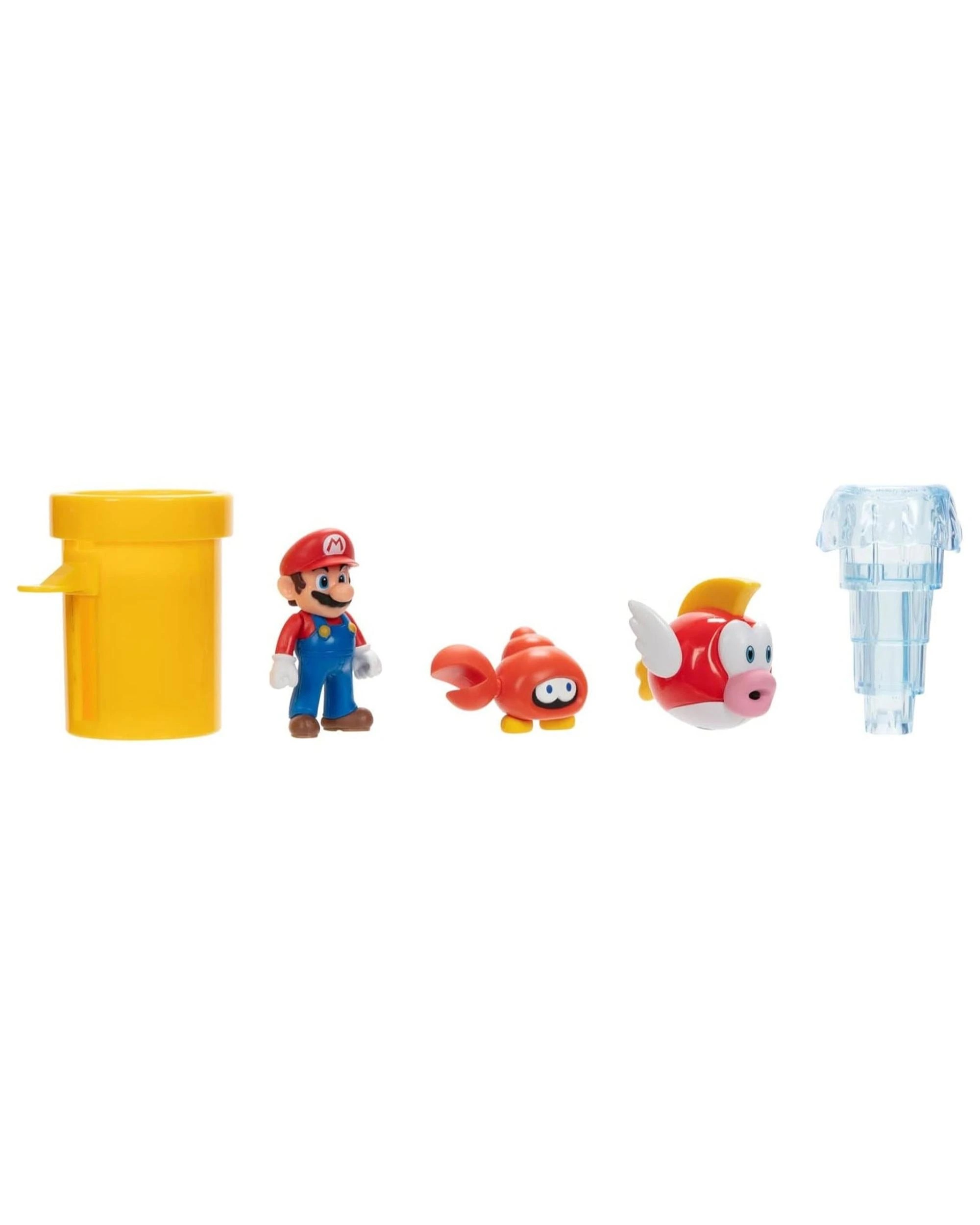 2 Super Mario 2.5 inch Sparkling Waters Diorama Set, 2 of 8