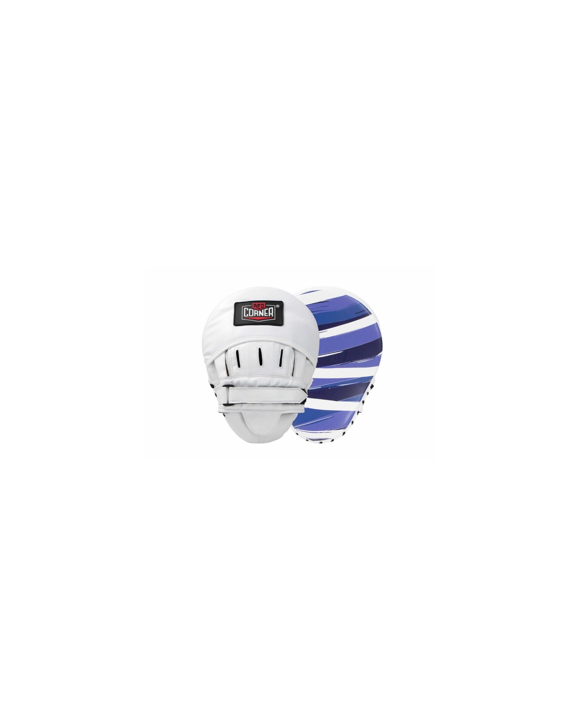 3 Red Corner Boxing Womens Sparring Focus Pads - Stripes Blue, 3 of 3