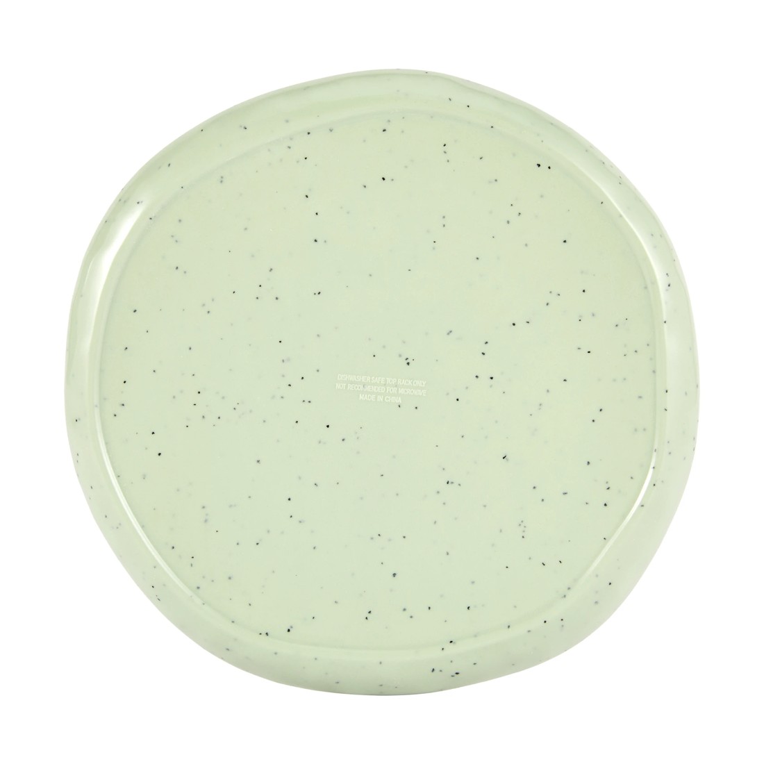 6 4 Pack Green Glazed Look Side Plates, 6 of 7