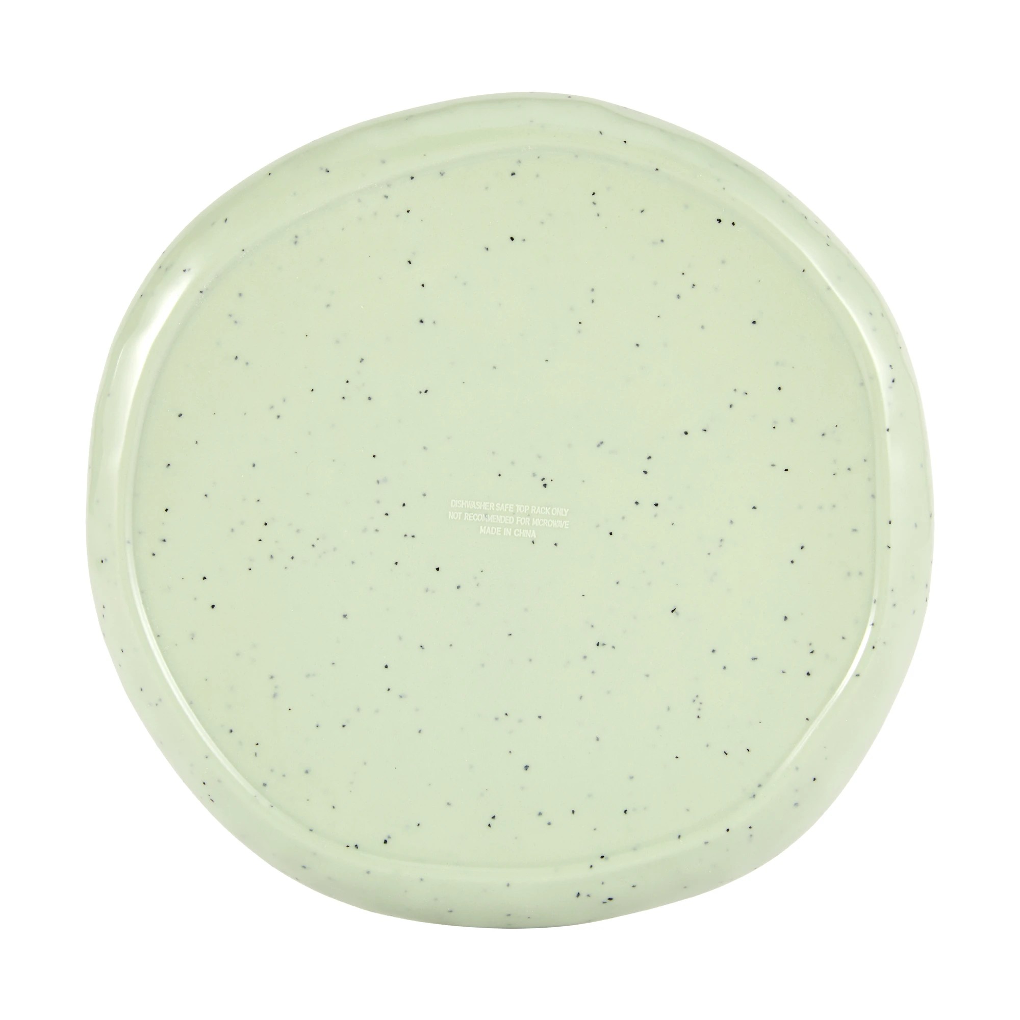 7 4 Pack Green Glazed Look Side Plates, 7 of 8