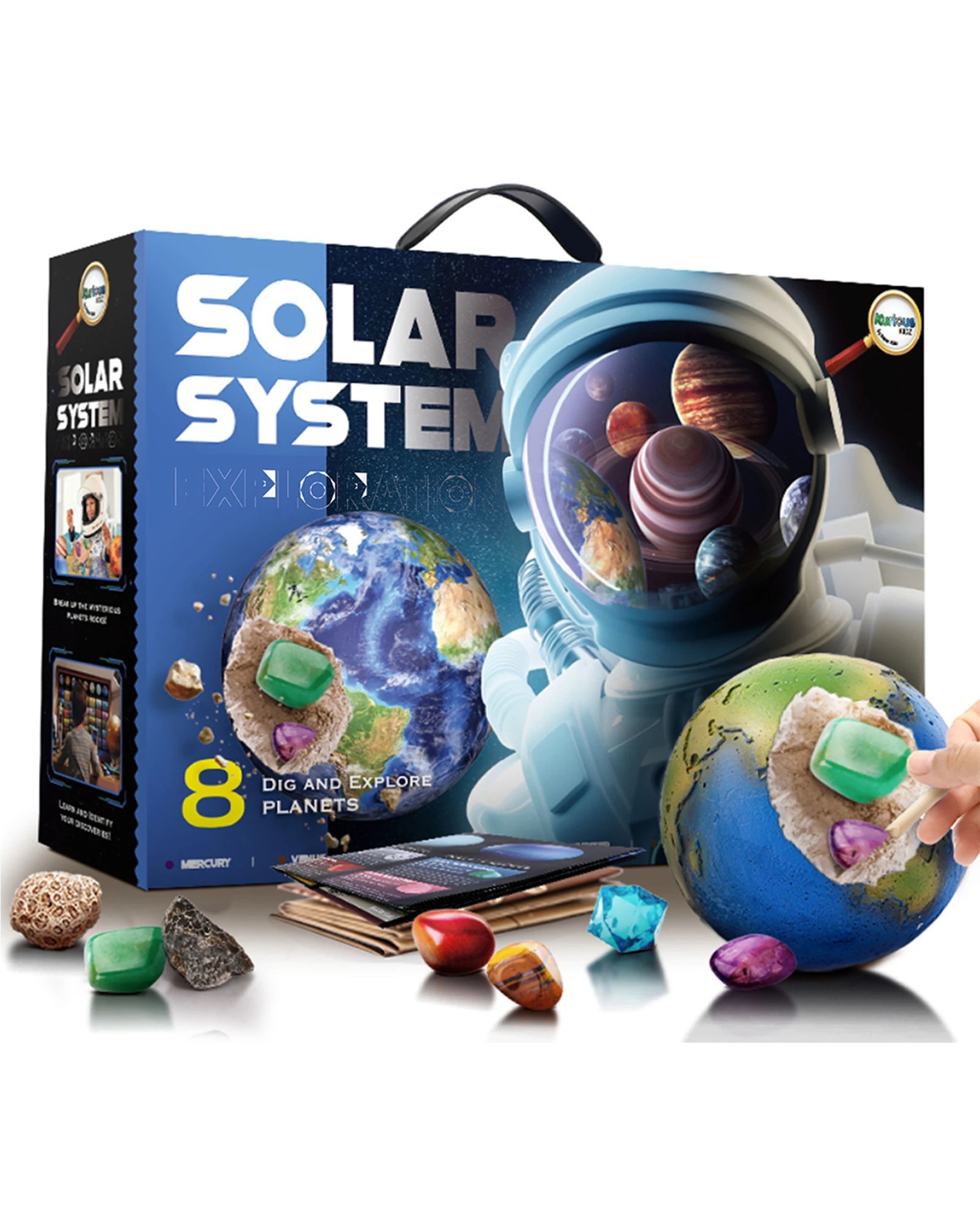 1 Kaper Kidz Solar System Exploration Dig Kit Kids Toy Educational Play - Multi, 1 of 8