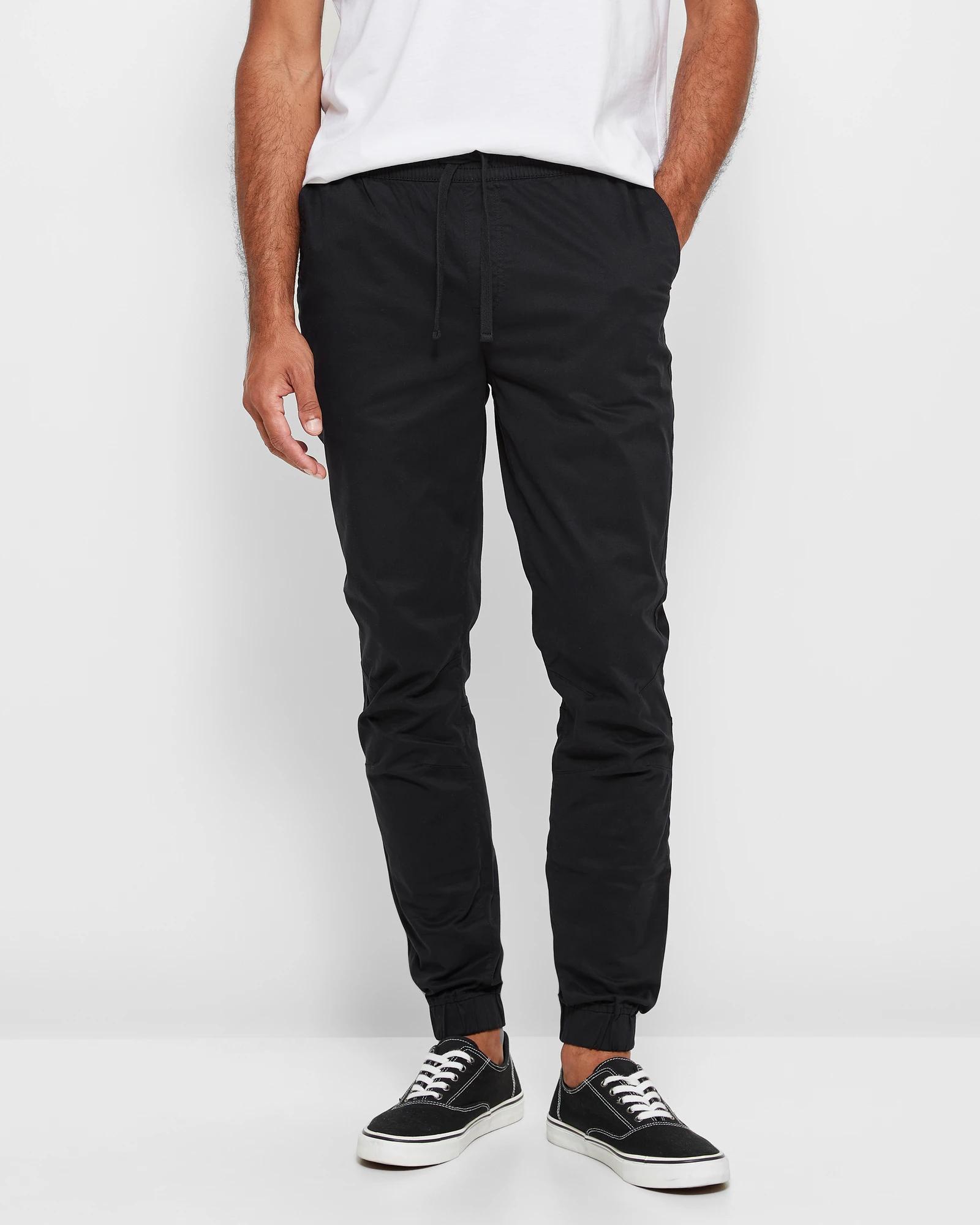 2 Target Woven Jogger Pants BLACK, 2 of 5