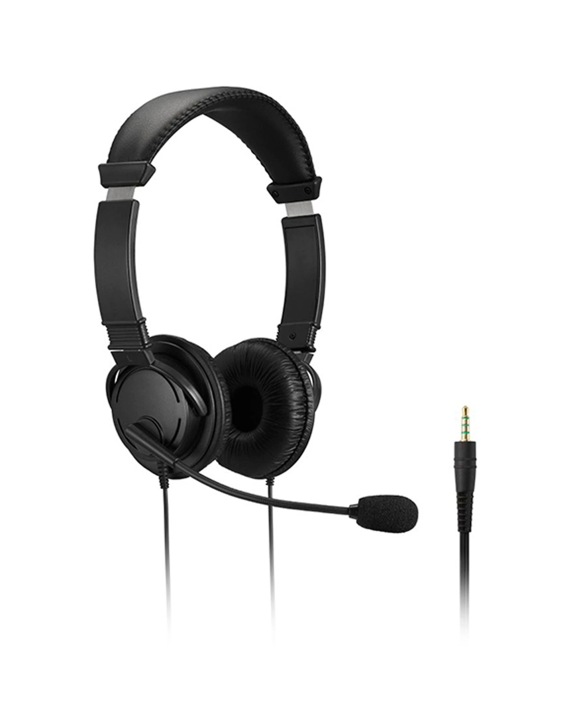 3 Kensington Hi-Fi Headphones With Mic And Volume Control Stereo Headset
 - black, 3 of 7