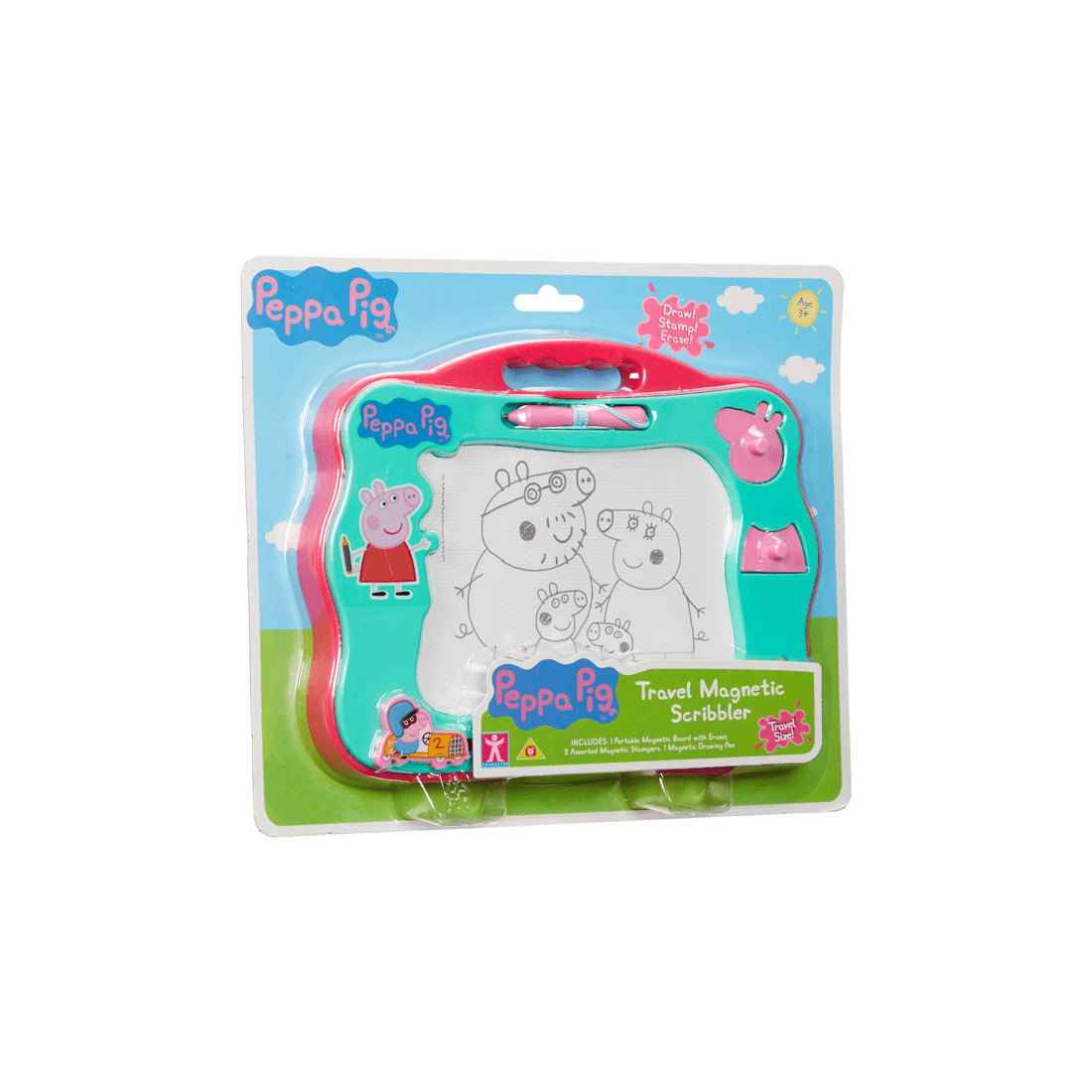2 Peppa Pig - Travel Magnetic Scribbler, Activity Toy, 3 years+, 2 of 4