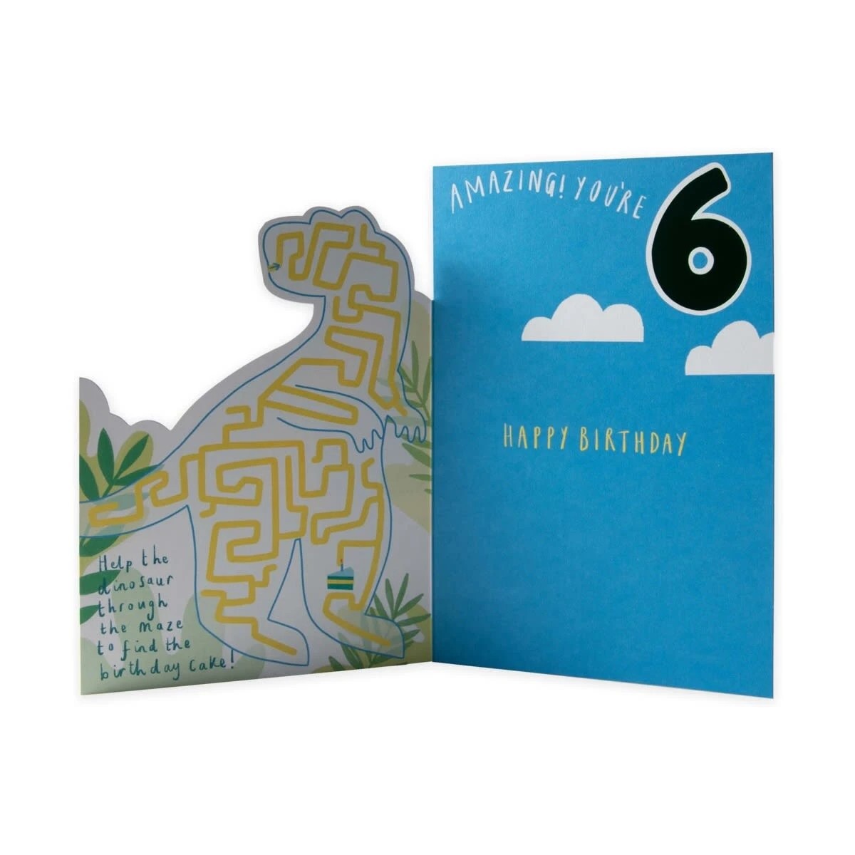 2 Connections from Hallmark 6th Birthday Card - Roarsome Dinosaur, 2 of 3