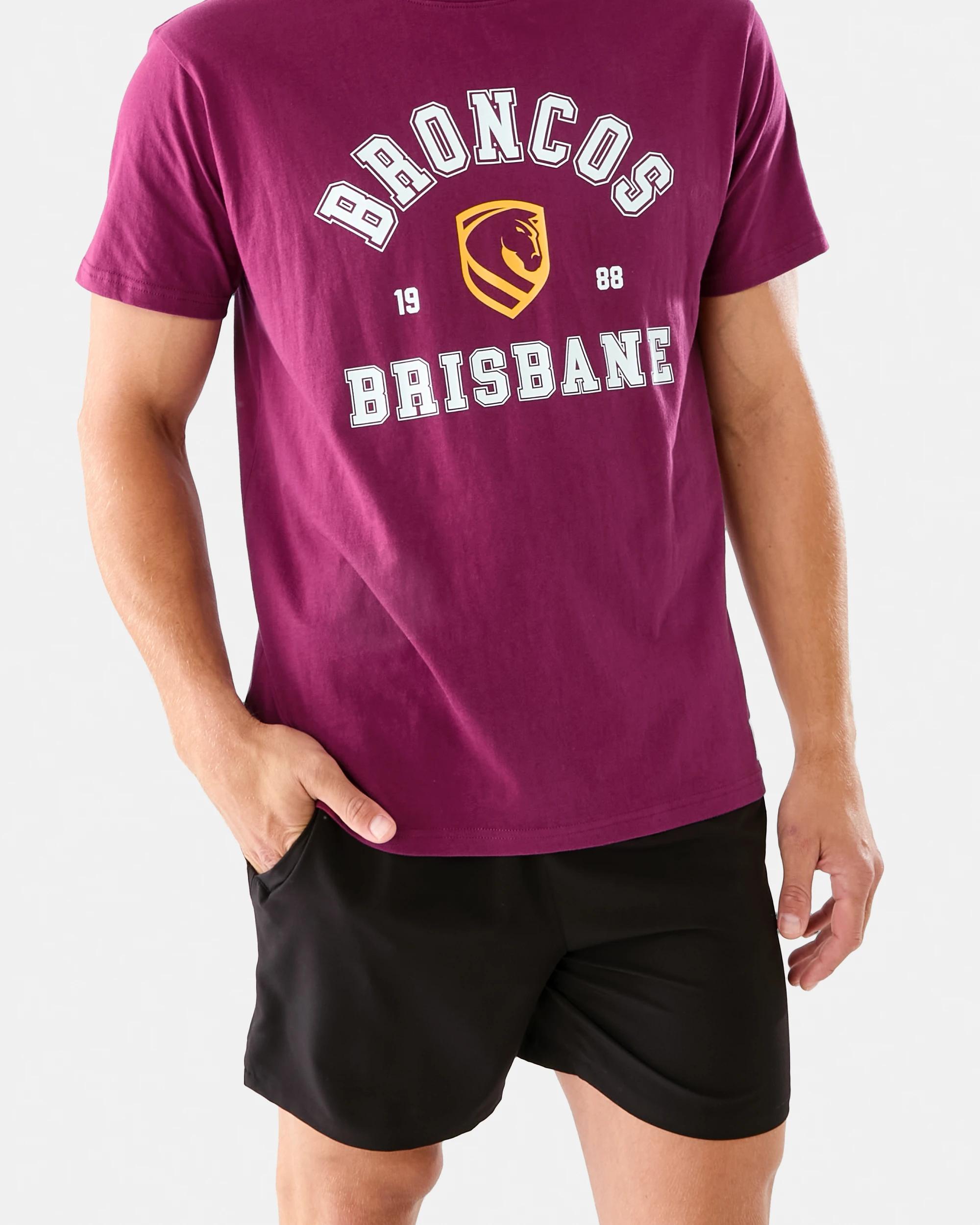 7 NRL Adult T-shirt Broncos, 7 of 8