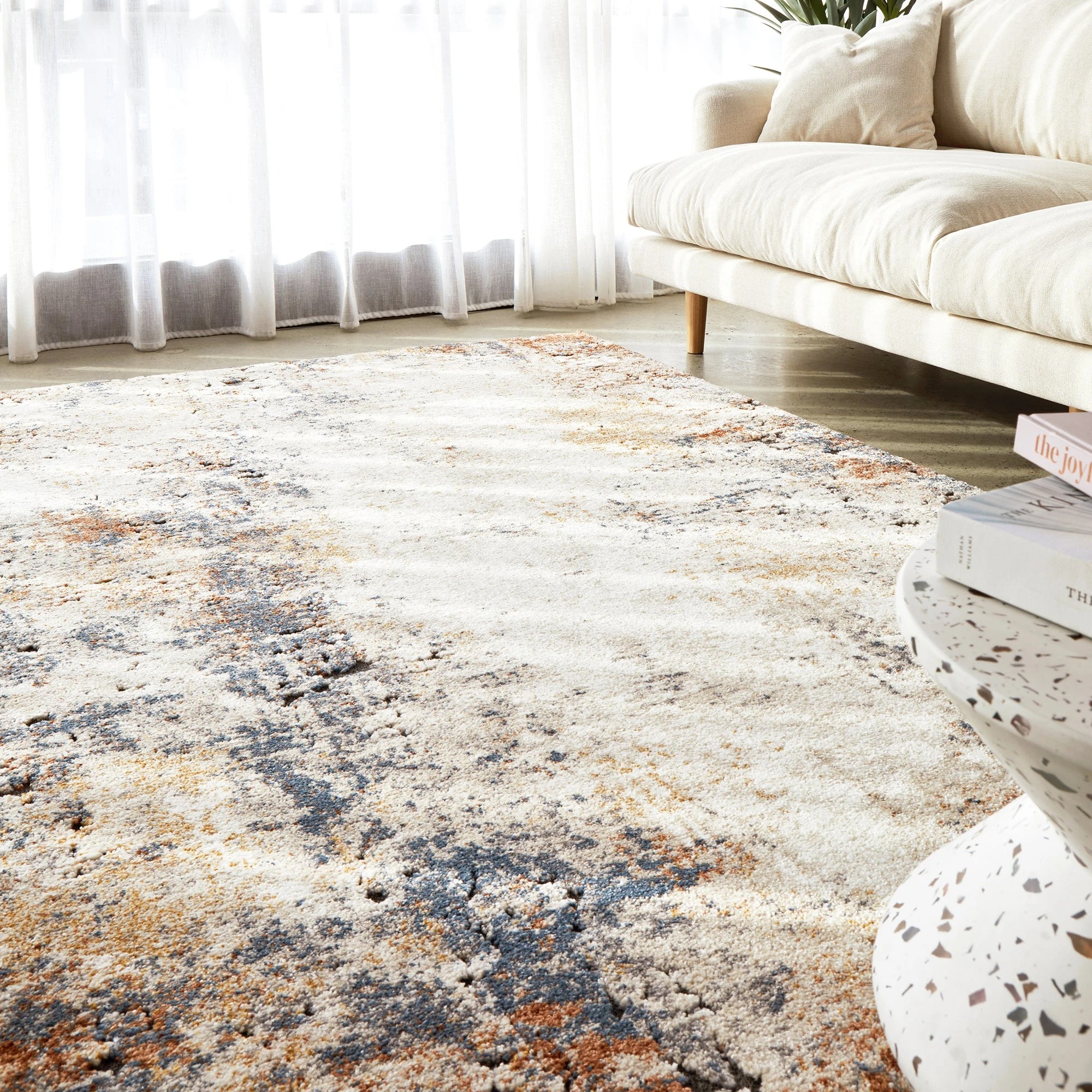 2 Common Ground Rugs Breezewood 88 230x160cm - Medium Indoor Floor Rug - White, 2 of 7