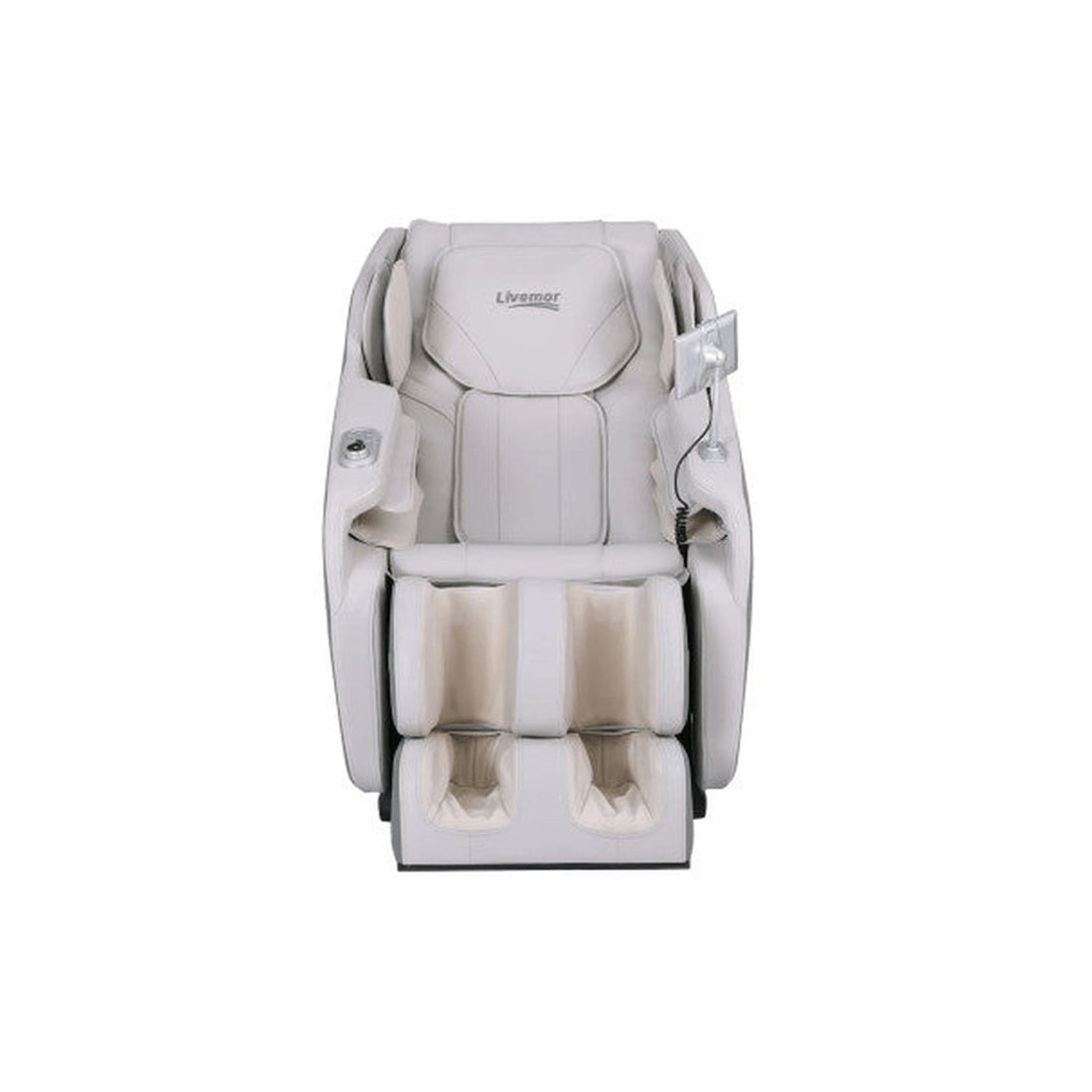 3 Livemor Brisa Electric Massage Chair, Zero-Gravity Recliner with Heat, Bluetooth and AI Voice - Grey, 3 of 6