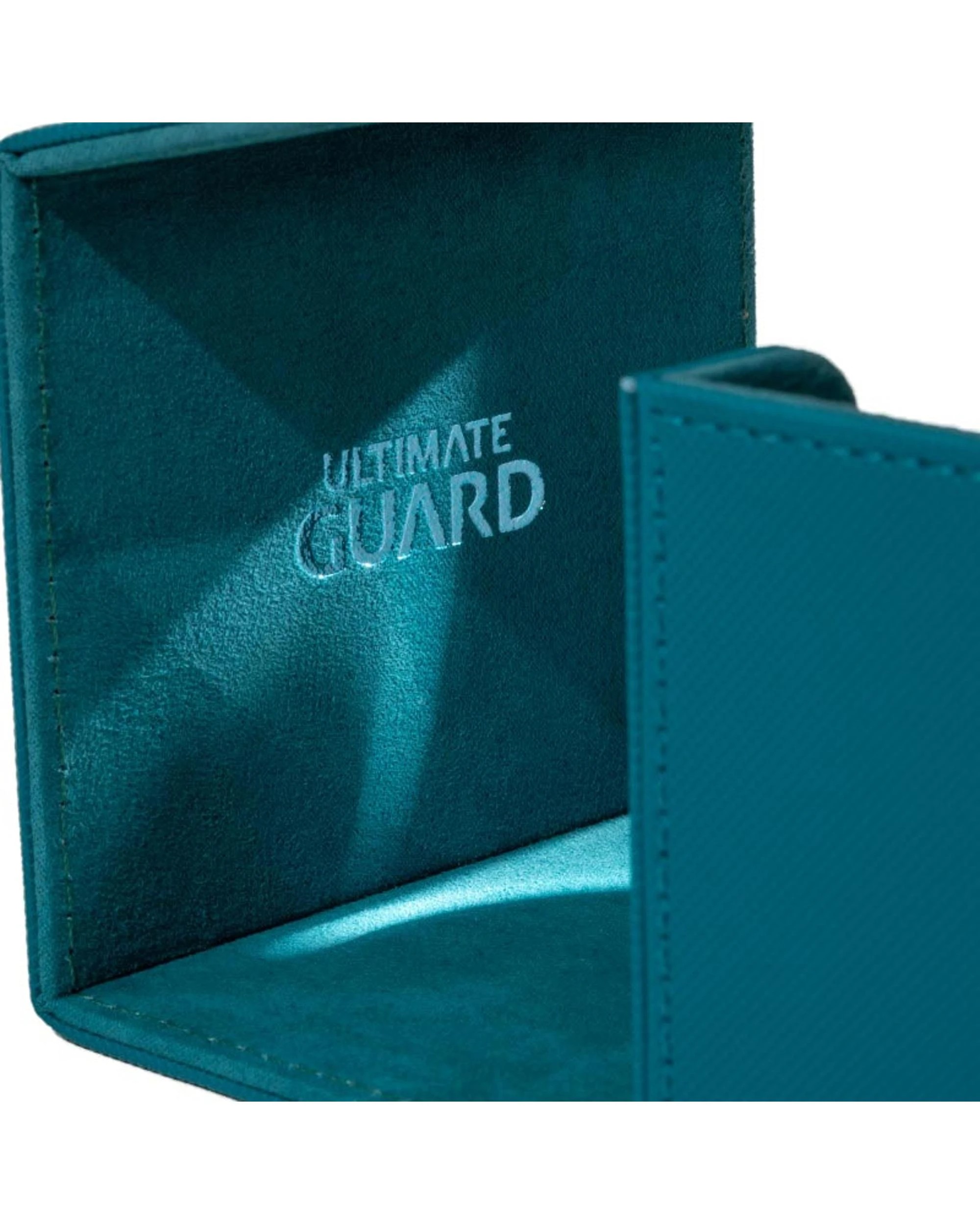 3 Ultimate Guard Sidewinder 100+ Xenoskin Monocolor Deck Box - Petrol, 3 of 6