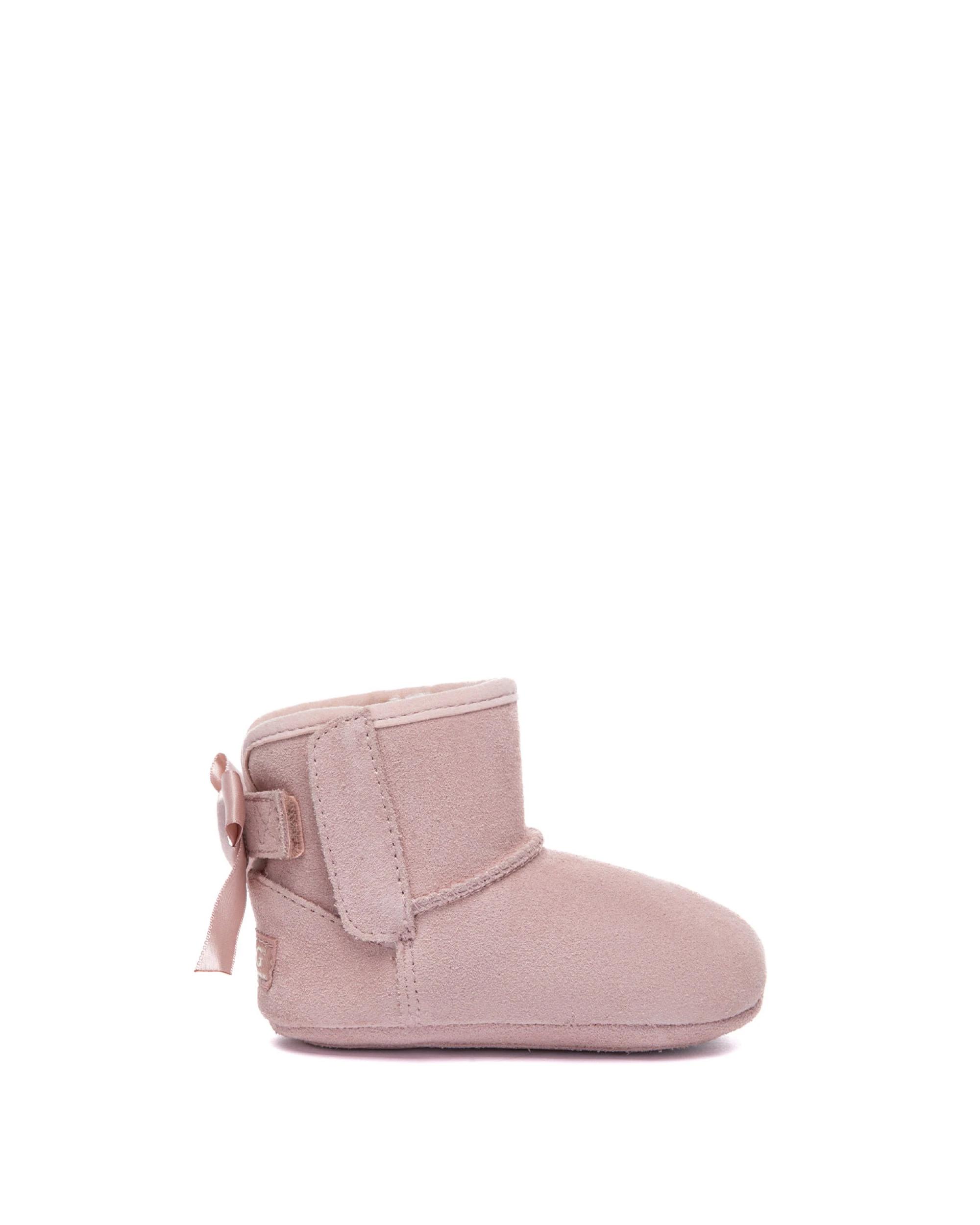 1 Australian Shepherd UGG Baby Booties Back Bow Gift Set Ribelle Boots PINK, 1 of 5