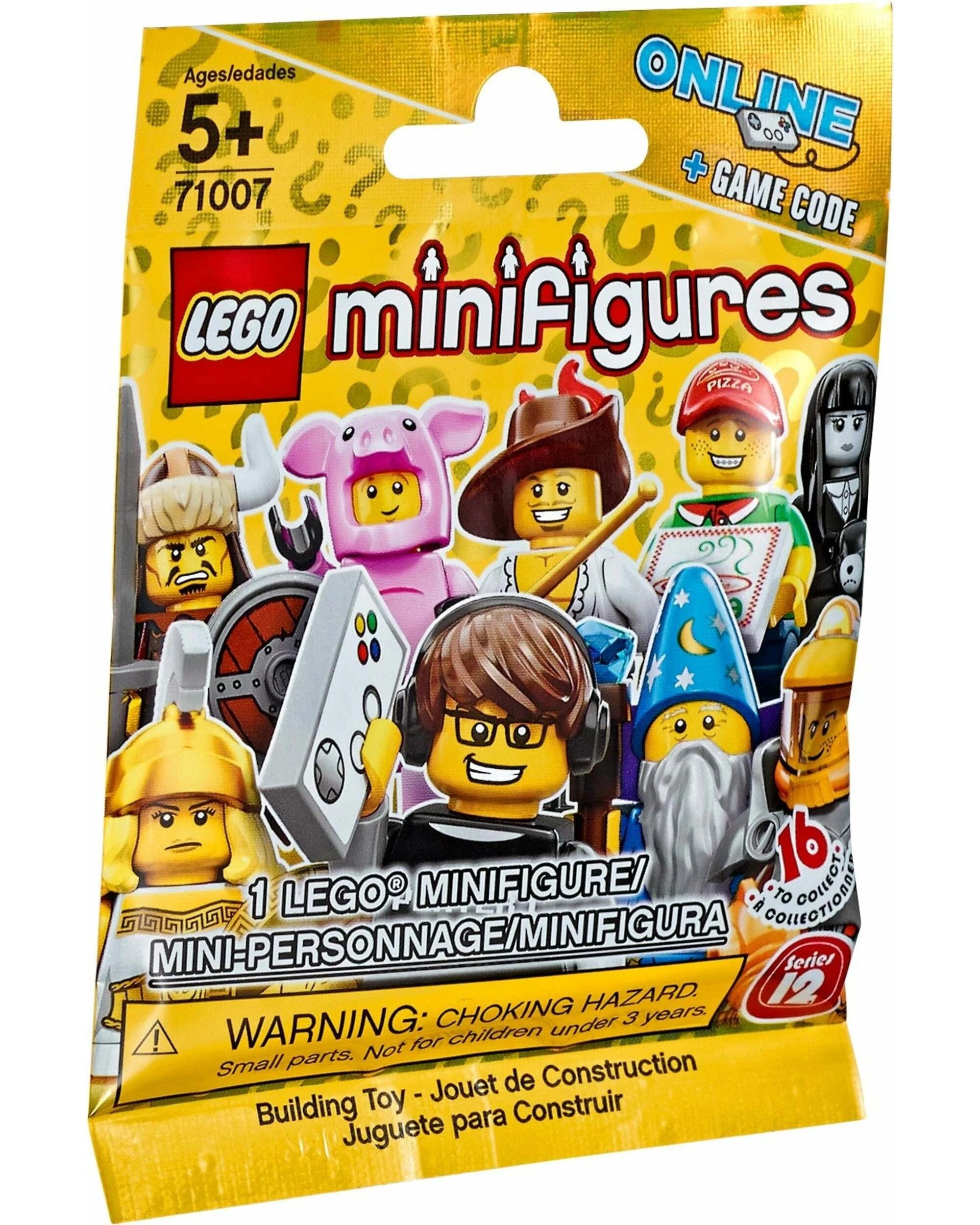 1 LEGO SERIES 12 Collectible Minifigures 71007 - Random Send, 1 of 5