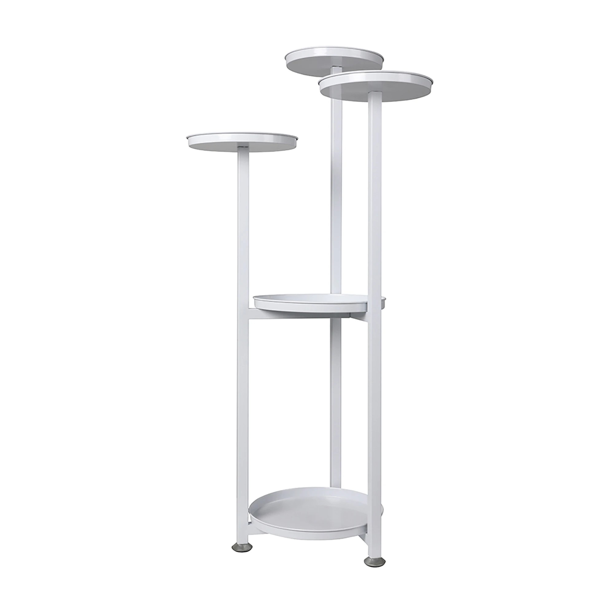 1 Levede M Size Metal Plant Stand Planter Shelf - White, 1 of 7