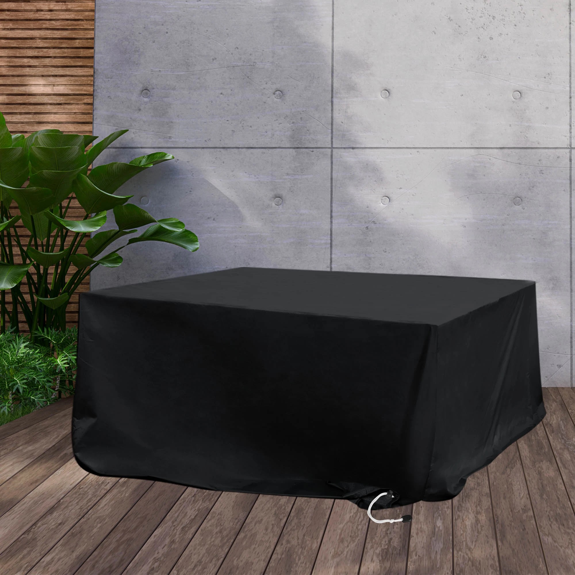 7 Marlow 180x120x74cm Outdoor Funiture Cover - Black, 7 of 7