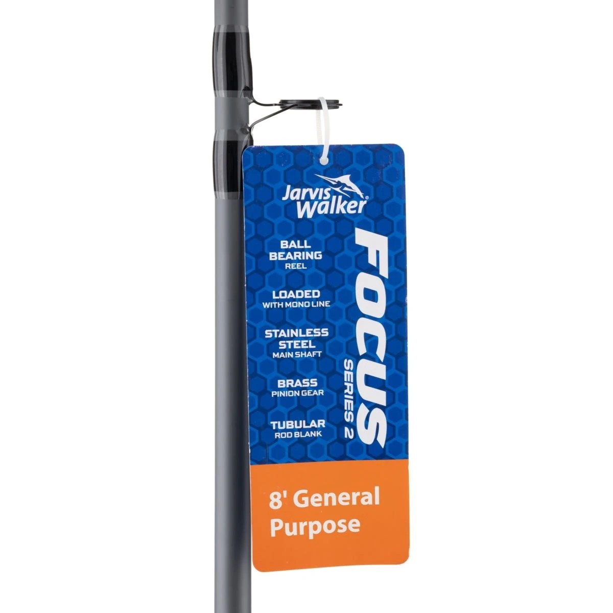 7 Jarvis Walker Focus Series 2 General Purpose Combo - 8ft., Black and Blue, 7 of 8