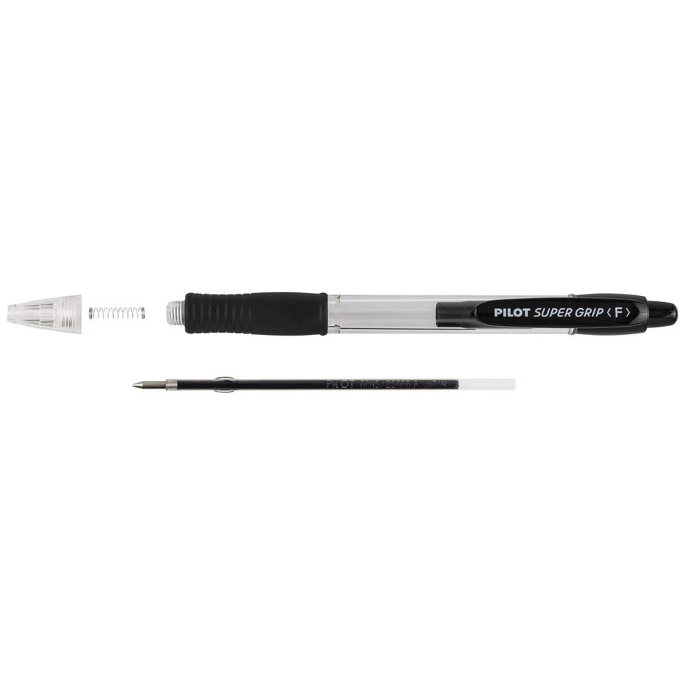 4 PILOT Super Grip Retractable Ballpoint Pen 0.7mm Asst 4Pk, 4 of 8