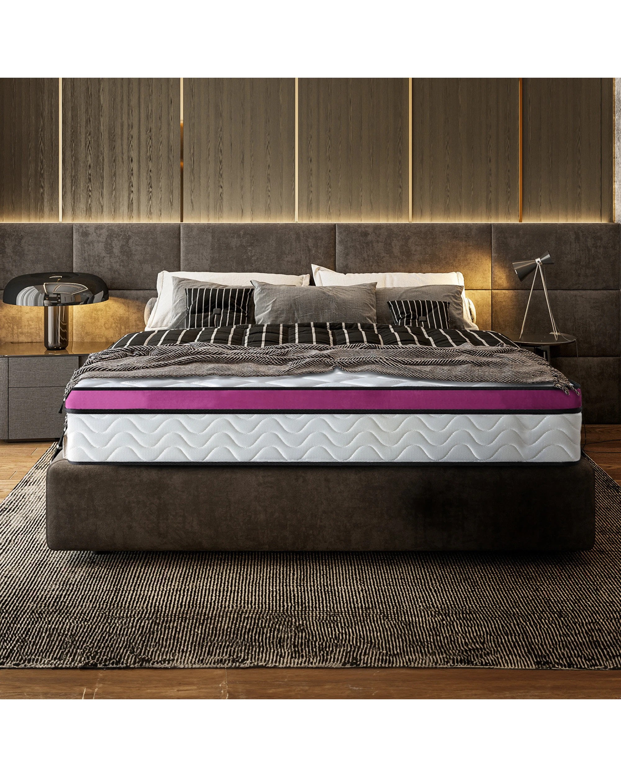 5 Laura Hill Memory Foam Cool Gel Infused King Mattress, 5 of 6