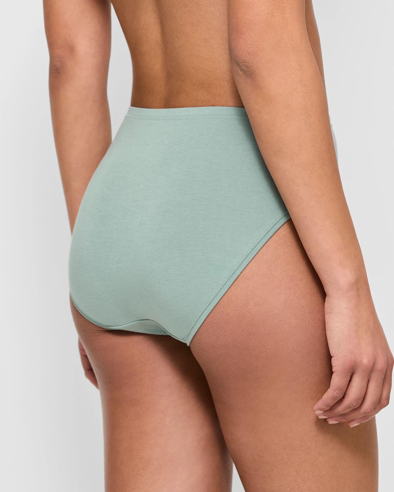 3 Target 2 Pack Bamboo High Cut Briefs CHINOIS GREEN, 3 of 4