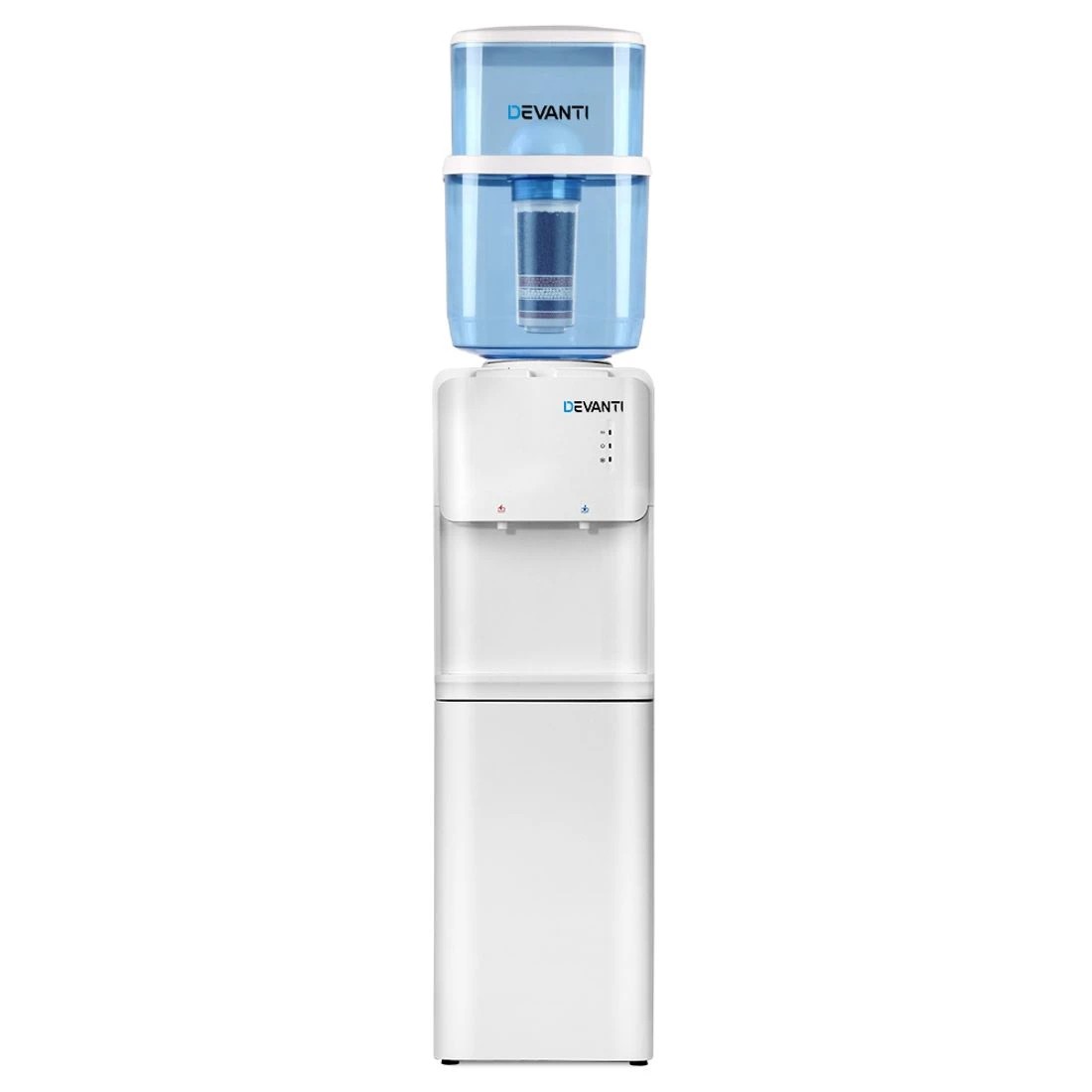 4 Devanti Water Cooler Dispenser Stand 22L Bottle - White, 4 of 10