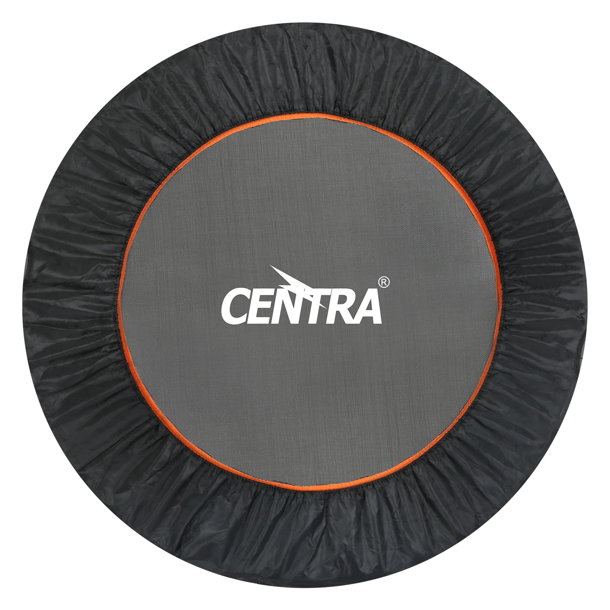 2 Centra 48 Inch Mini Trampoline Bounce Round Exercise Home Gym Fitness Rebounder, 2 of 9