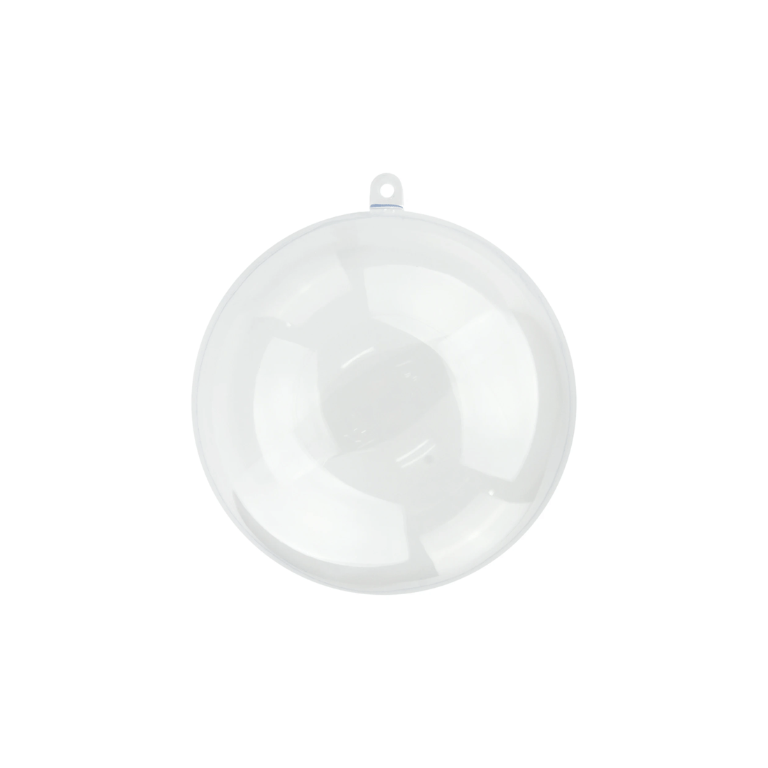 3 Party Maker Clear Plastic Fillable Bauble 8cm, 3 of 5