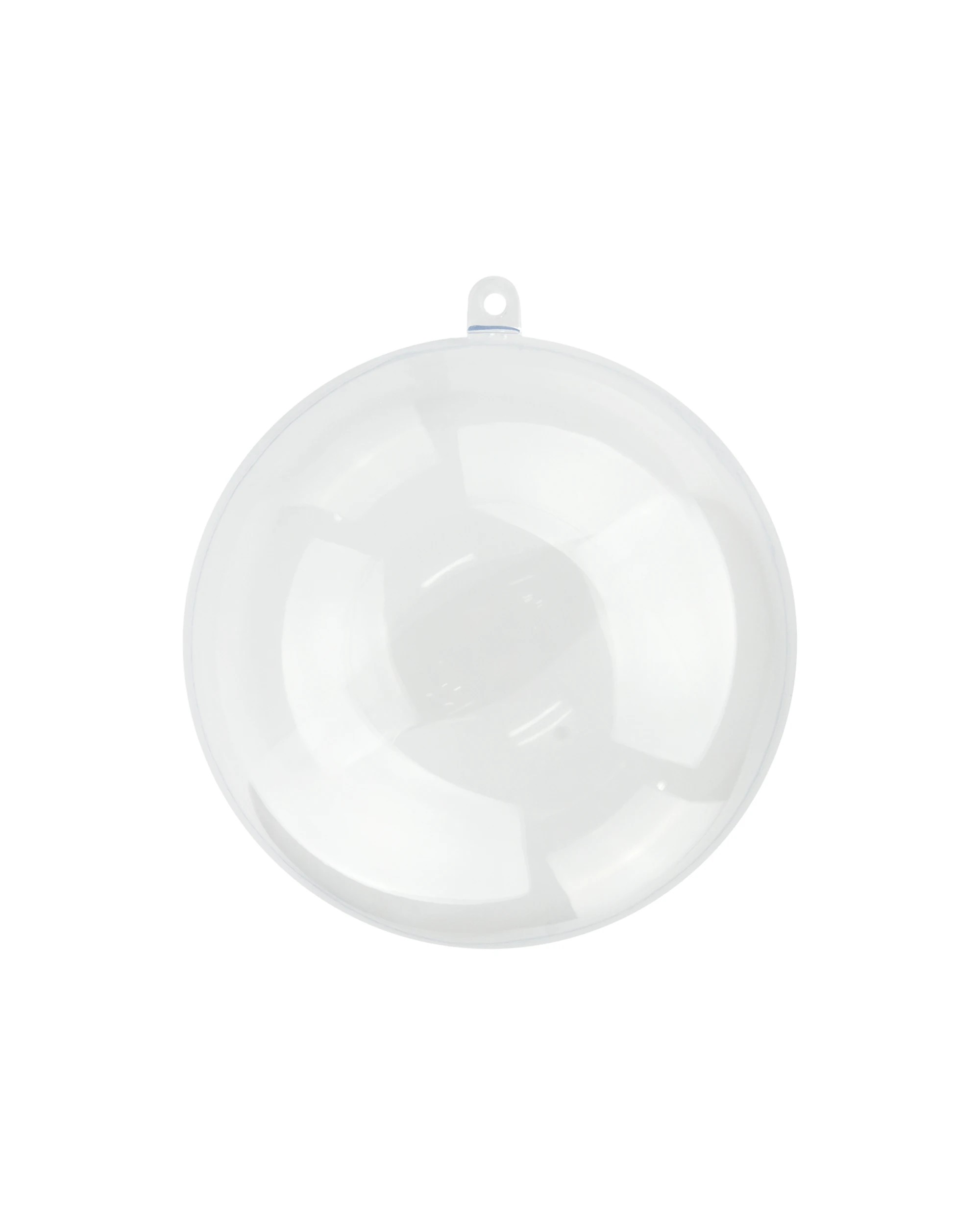 3 Partyrama Clear Plastic Fillable Bauble 8cm, 3 of 5