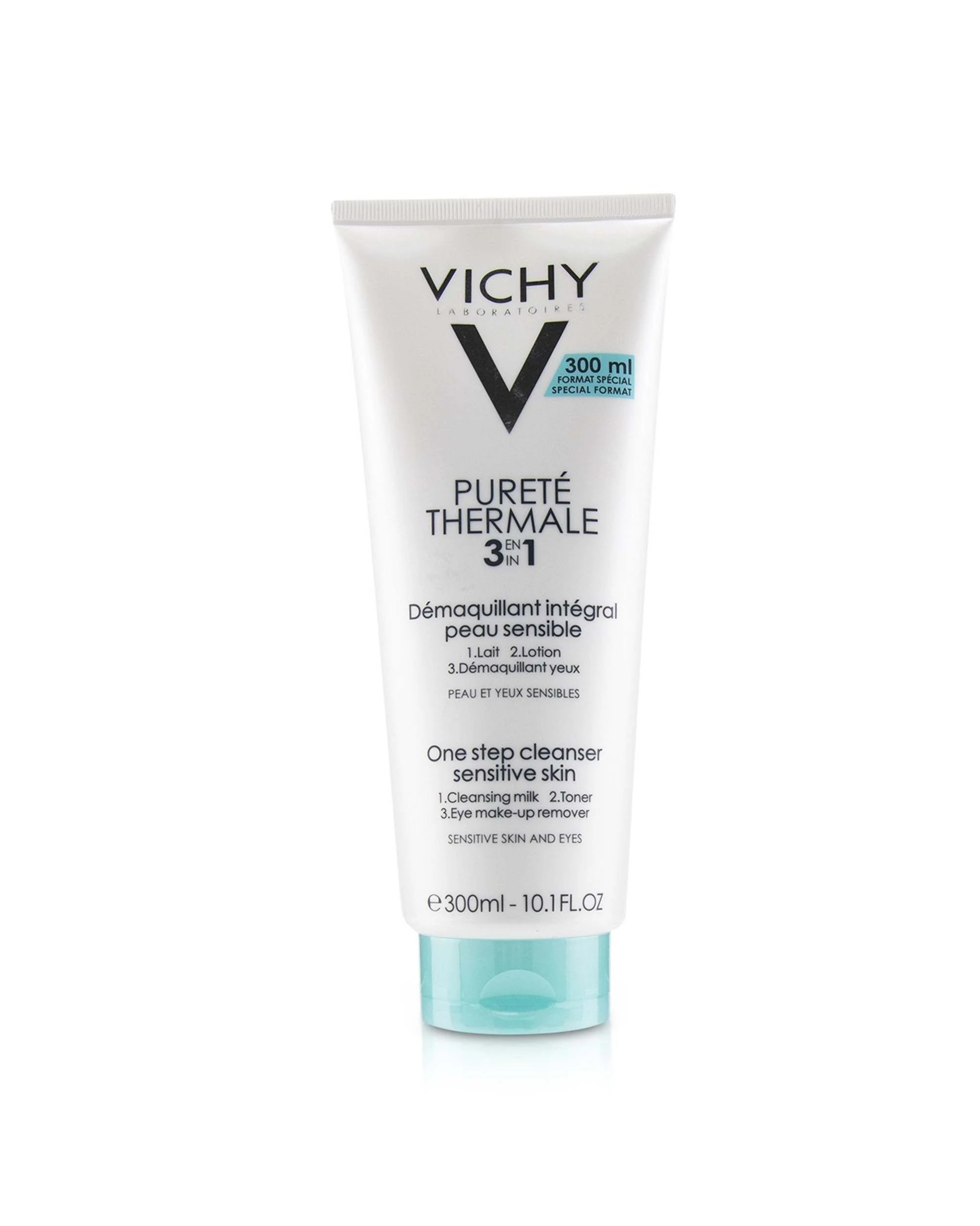 3 Vichy Purete Thermale 3 In 1 One Step Cleanser (For Sensitive Skin)  200ml/6.76ml, 3 of 4