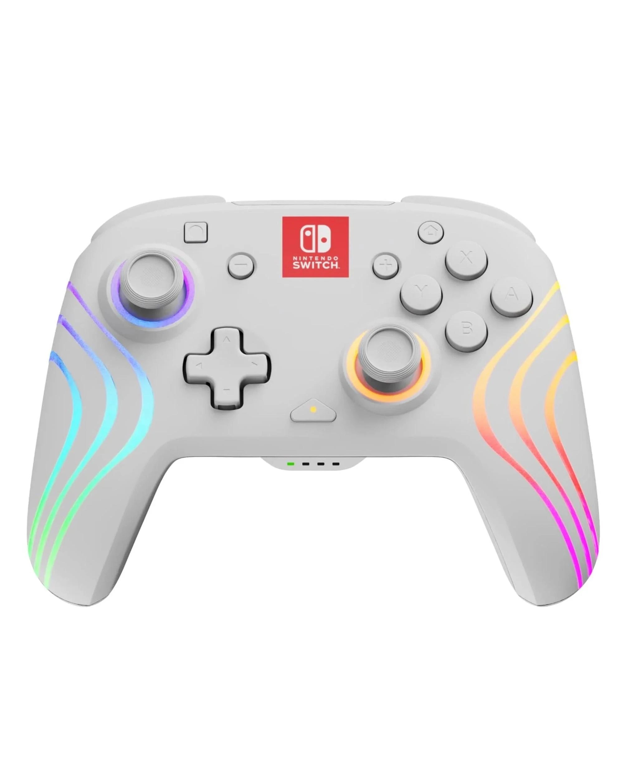 3 PDP Afterglow Wave Wireless RGB Controller for Nintendo Switch 2 - White, 3 of 7