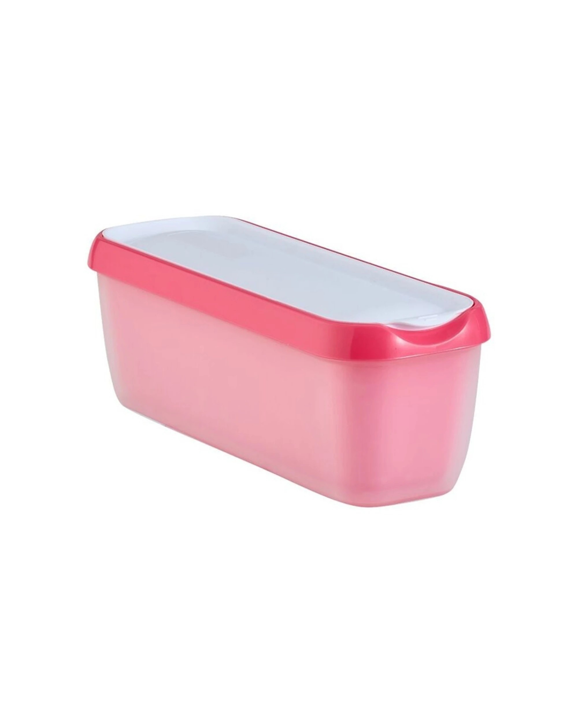 1 Avanti Scoopease Ice Cream Tub 1.3L Airtight Lid Food Kitchen Freezer Storage Berry, 1 of 1