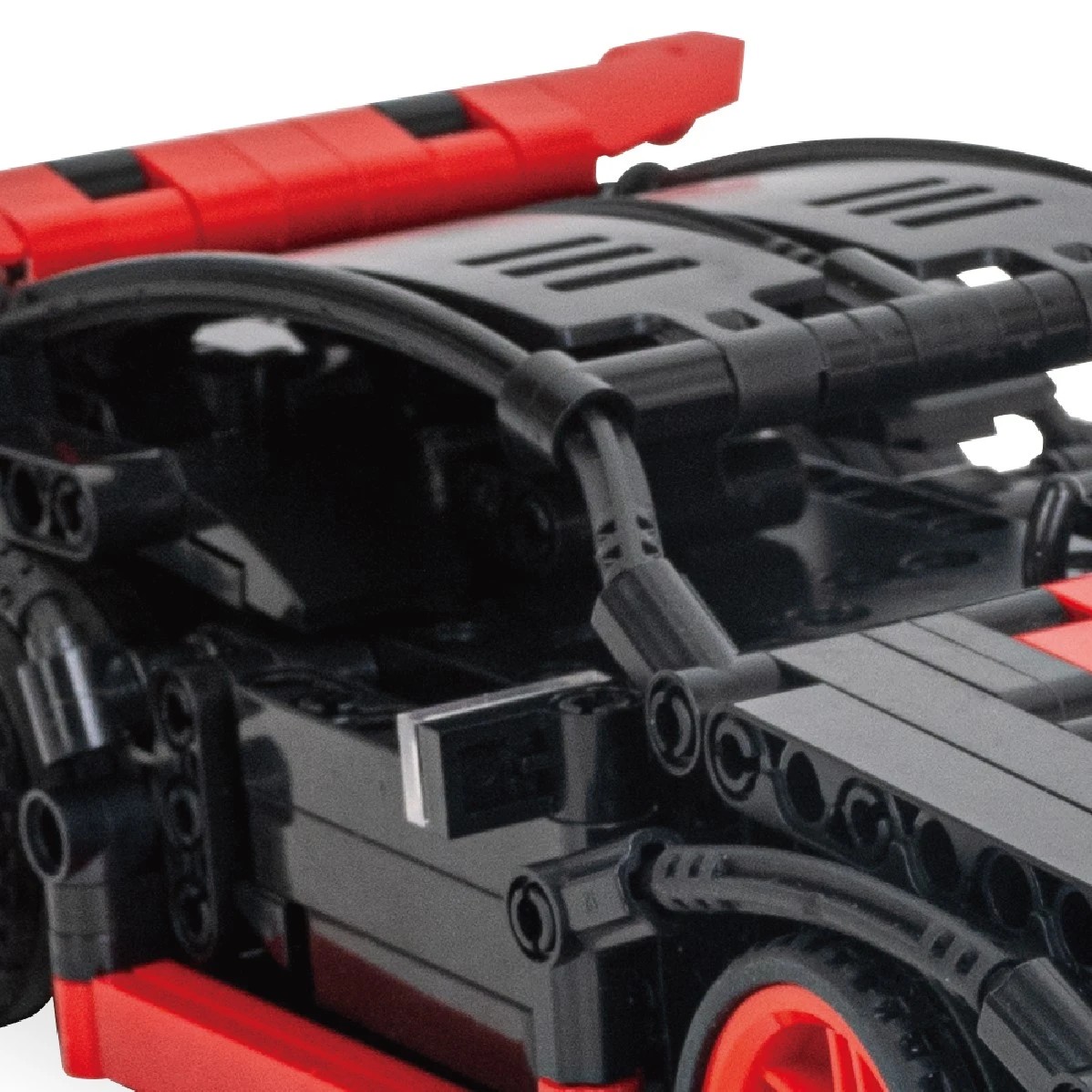 5 435 Piece Mini Blocks Vehicle Series: Light Up Remote Control Race Car, 5 of 7