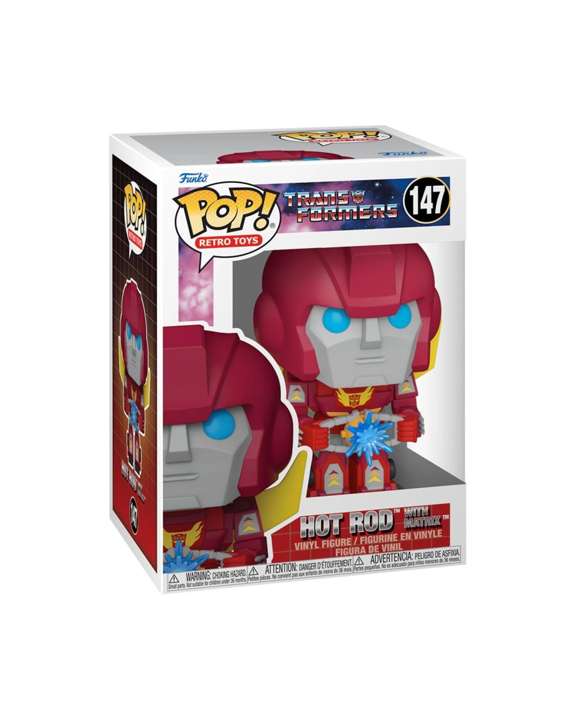 3 Transformers Hot Rod with Matrix Funko POP! Vinyl, 3 of 3
