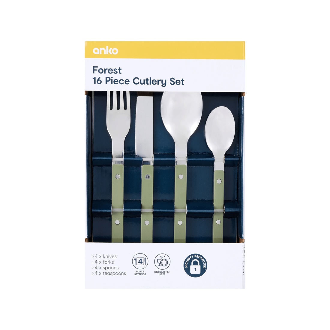 5 16 Piece Forest Cutlery Set, 5 of 5