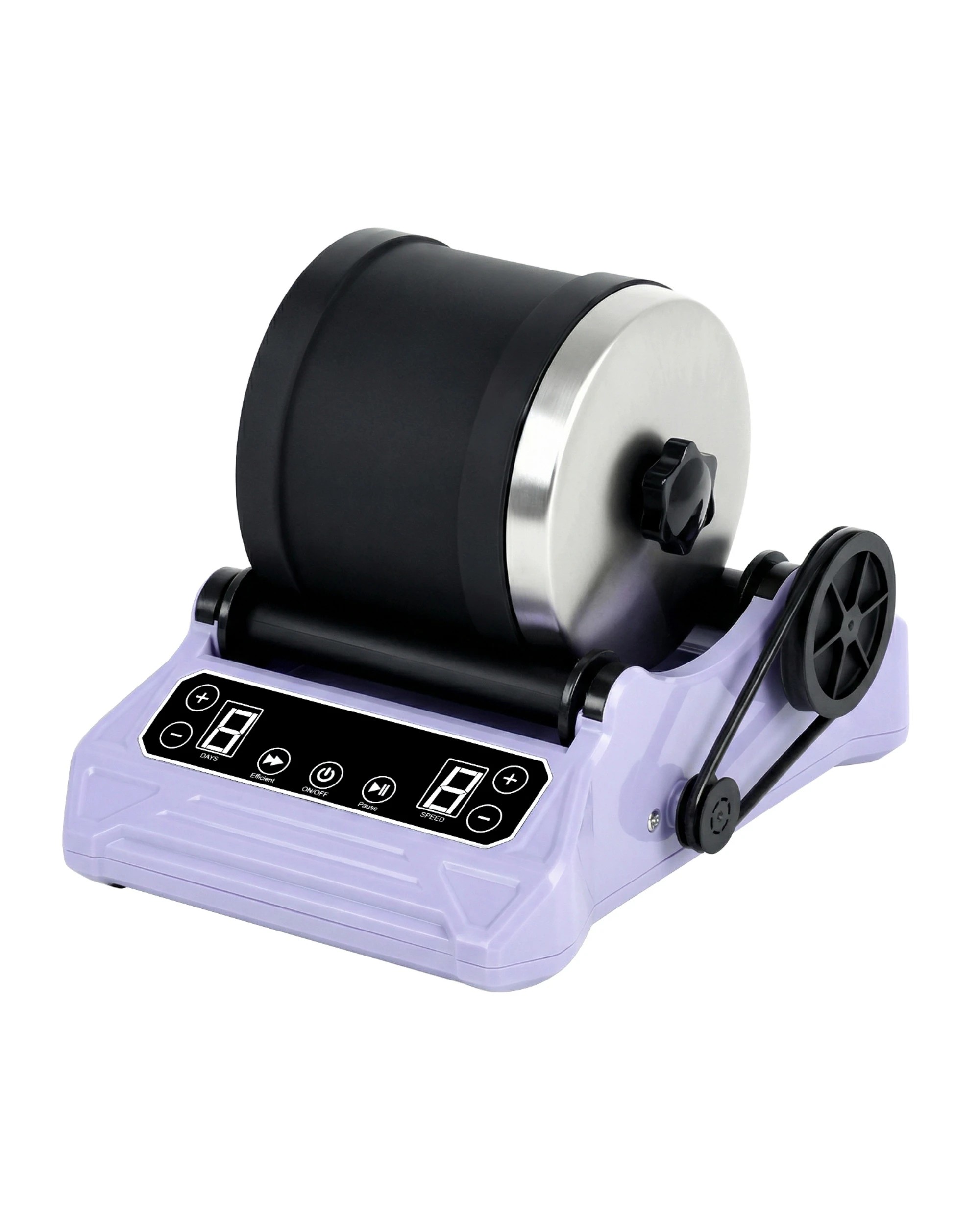 1 Advwin Electric Rock Tumbler for Kids, 9 Speed and 9 Days Model - Purple, 1 of 8