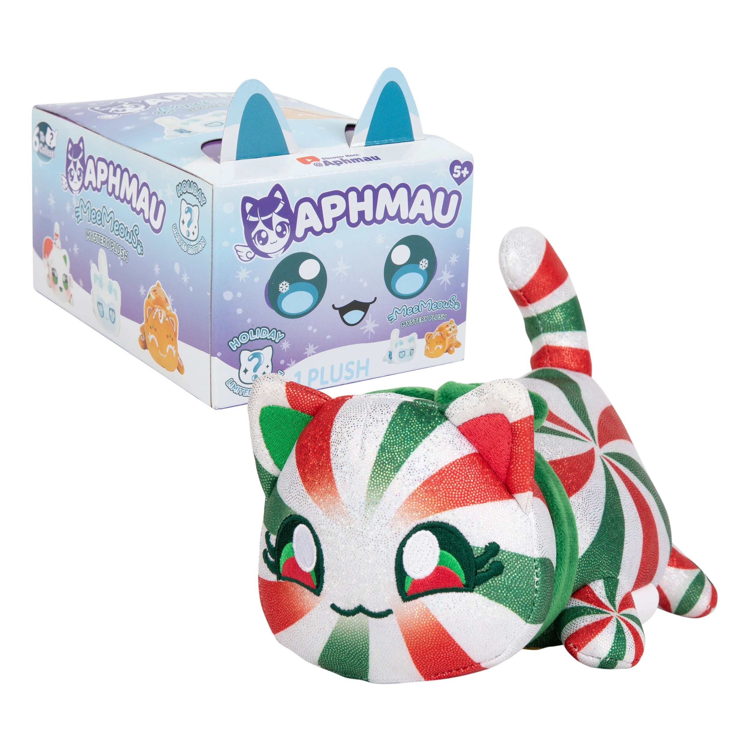 6 Aphmau 6in. Mystery MeeMeow Holiday Plush - Assorted, 6 of 10