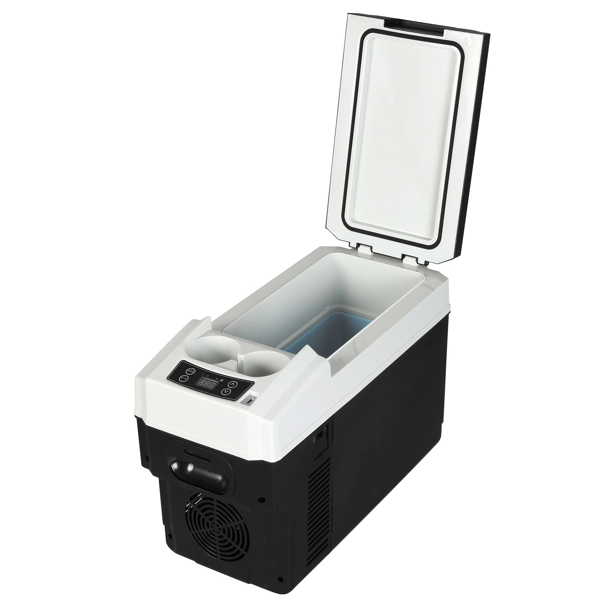 4 Spector Portable Car Fridge 12V Mini Refrigerator Freezer Camping Travel Cooler - Black, 4 of 9