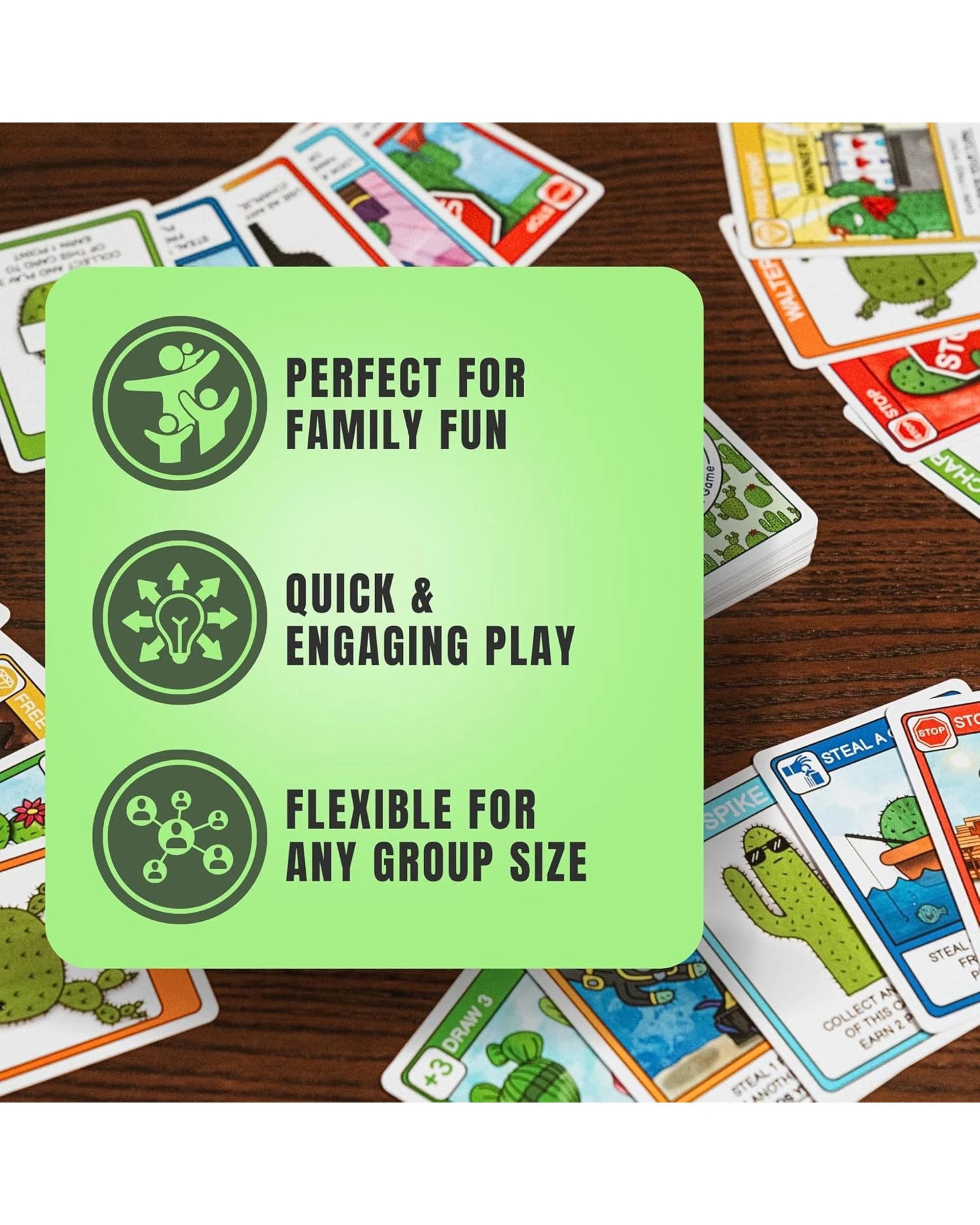 4 What's the Point The Cactus Card Game, 4 of 6