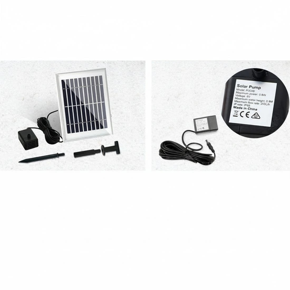 9 Gardeon Solar Water Feature Tier Fountain with Pump Kit Bird Bath 106CM Peacock - Black, 9 of 9