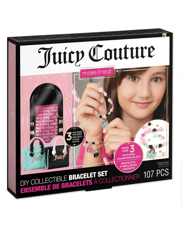 107 Piece Make It Real: Juicy Couture DIY Collectible Bracelet Set
