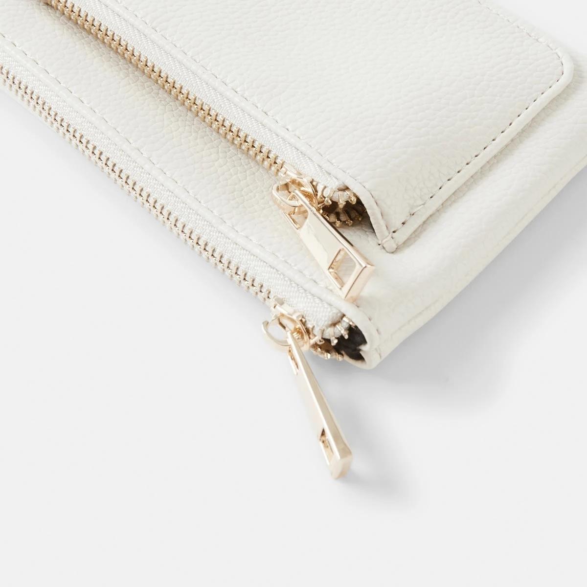 4 Double Pocket Purse OFF WHITE, 4 of 4