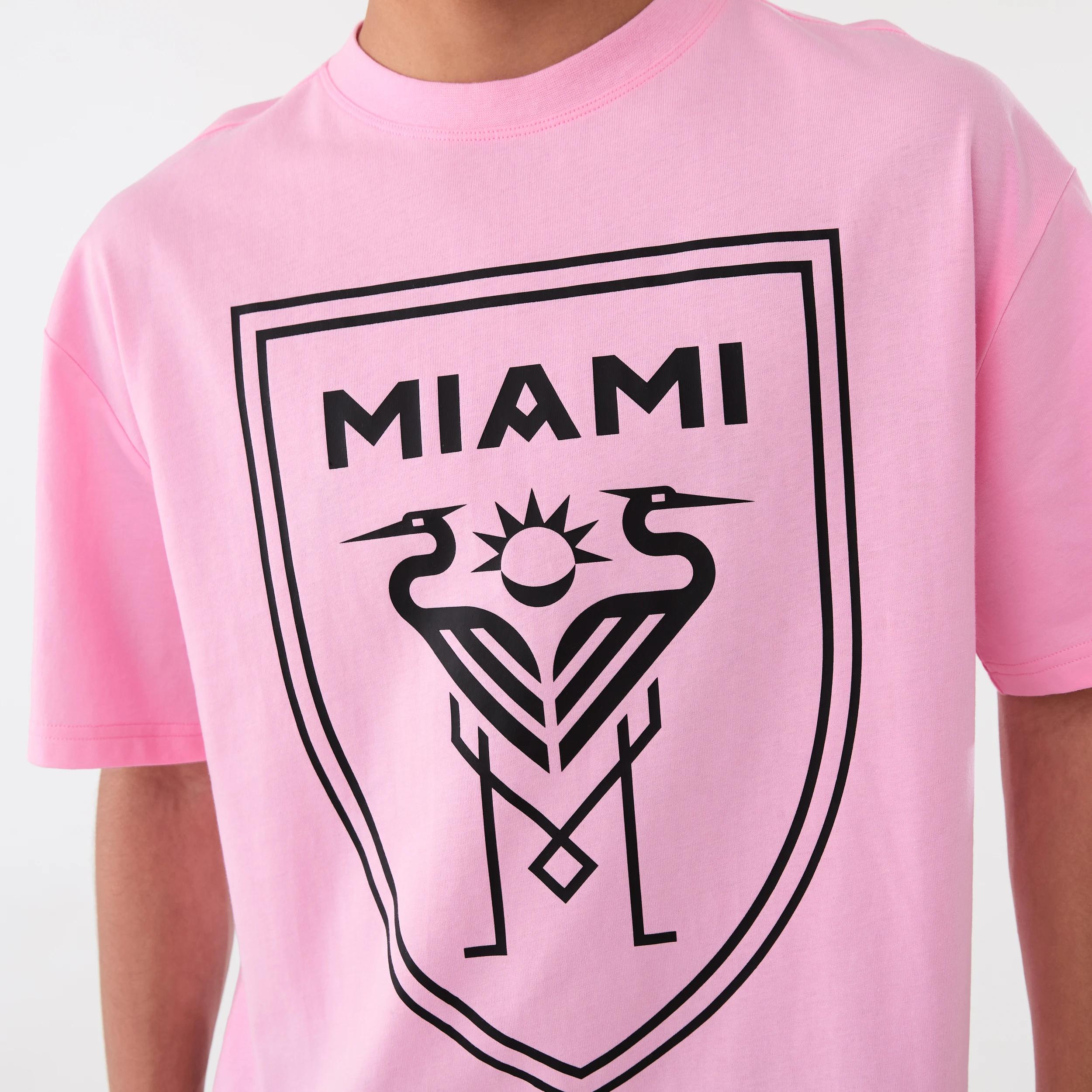 4 Official Inter Miami Kids Youth T-shirt INTER MIAMI PINK, 4 of 7