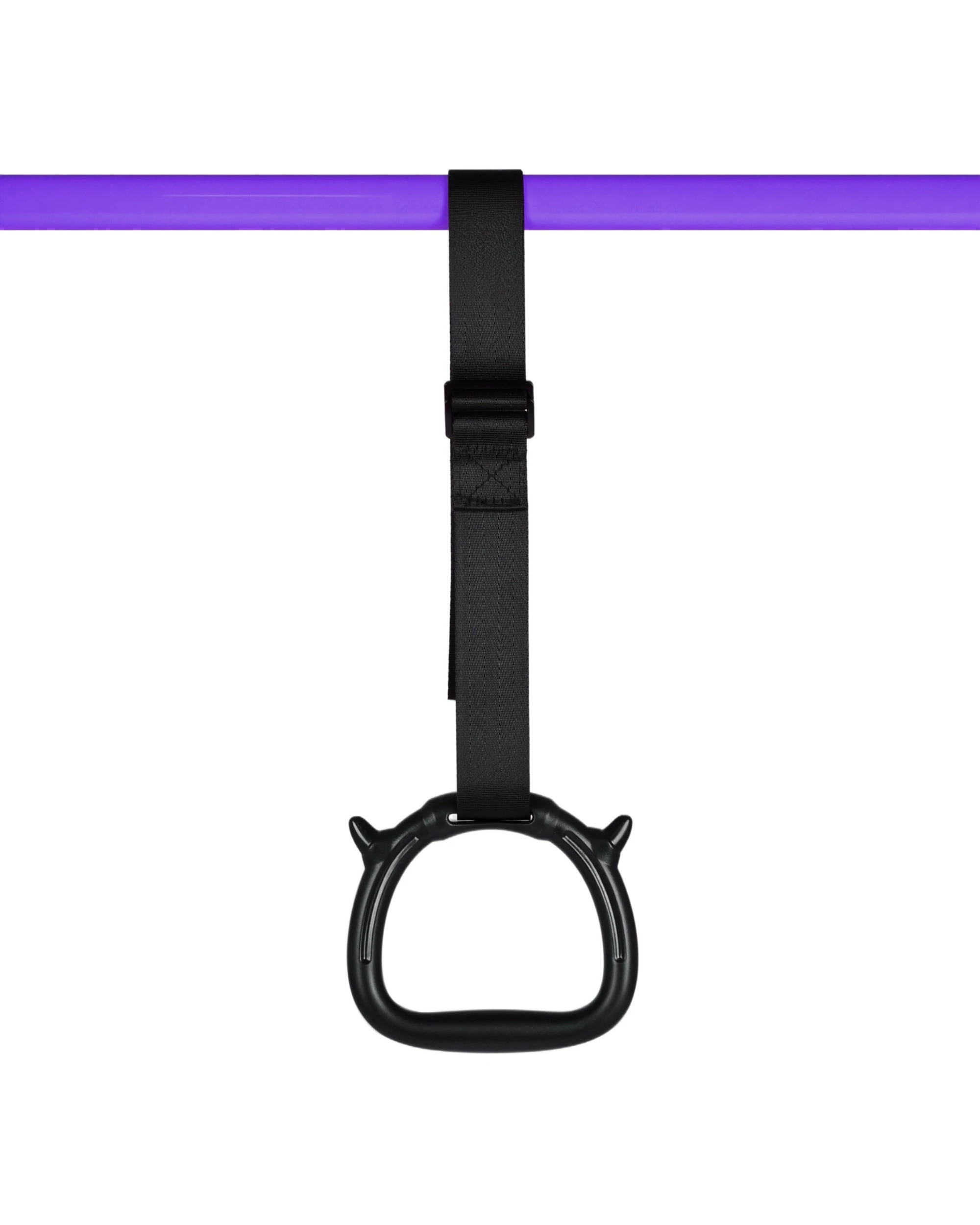 3 Advwin Adjustable Height Gymnastics Bar with Mat & Rings & Swing Purple, 3 of 5