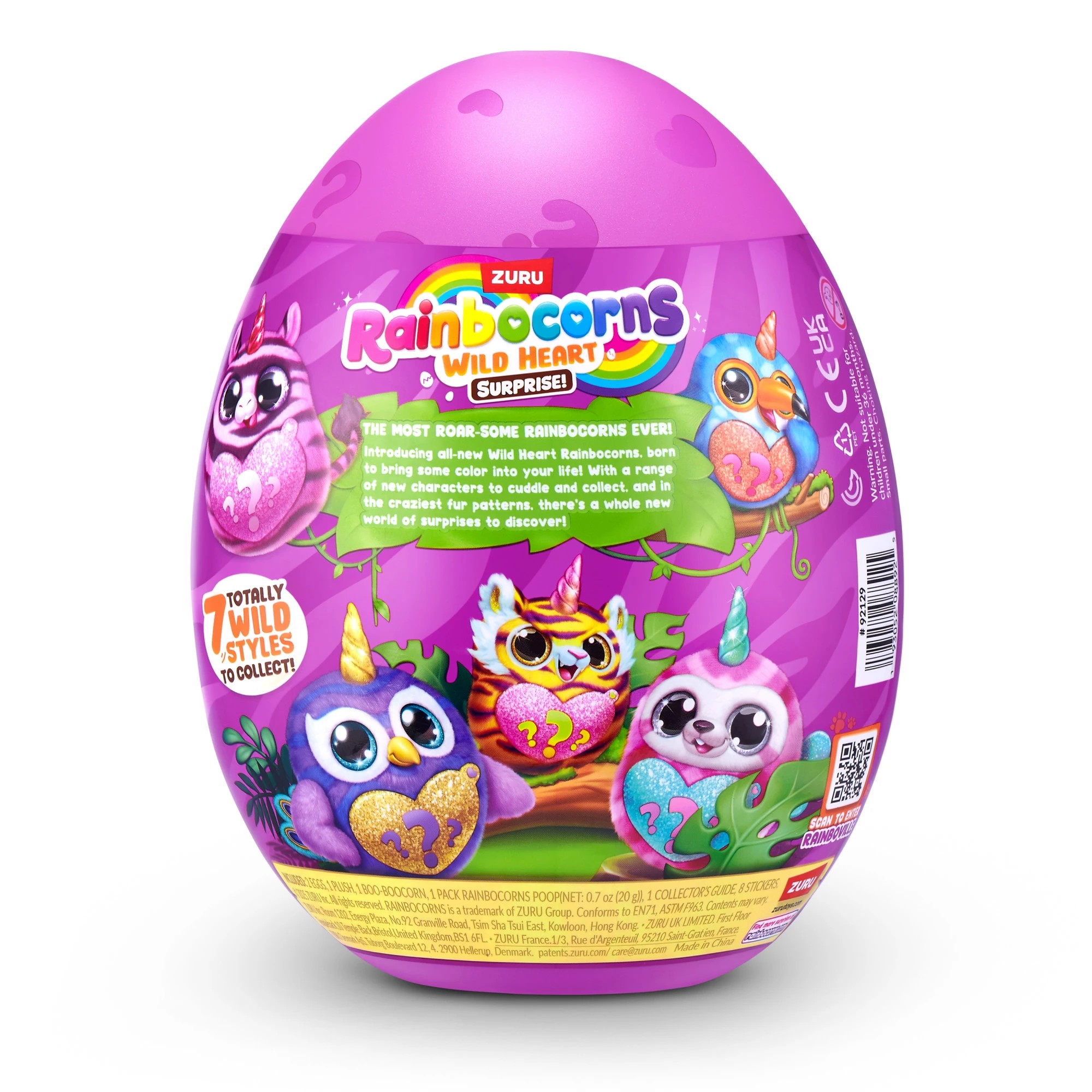 9 Rainbocorns Wild Heart Surprise by ZURU - Assorted, 9 of 9