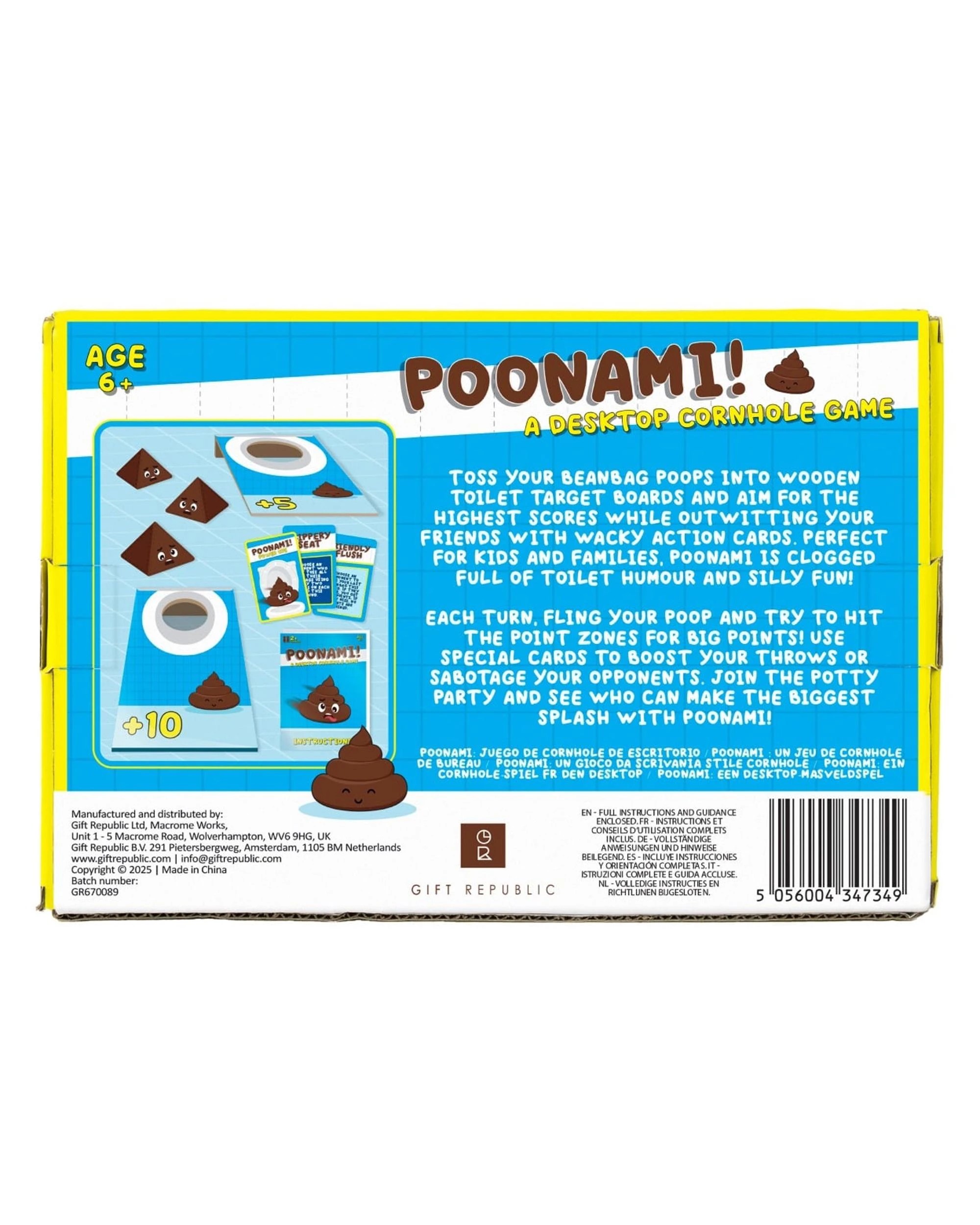 2 Poonami: A Desktop Cornhole Game, 2 of 9