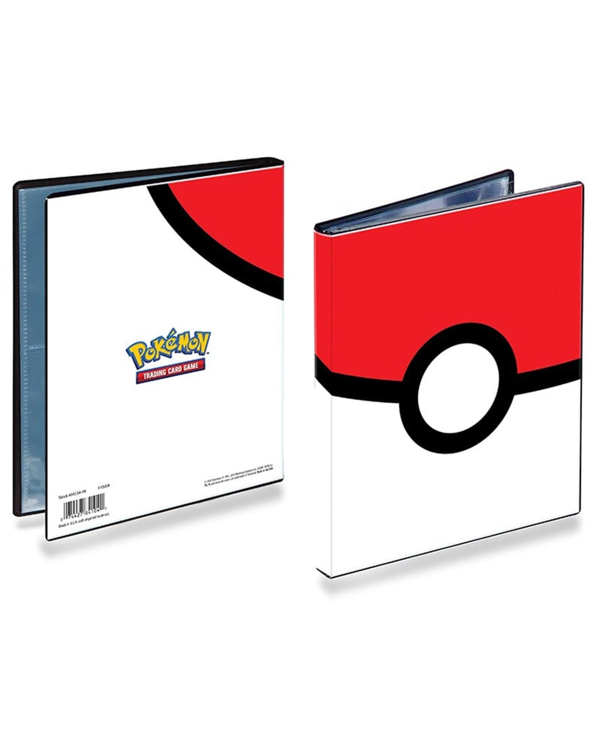 2 Ultra Pro Pokemon Pokeball 4 Pocket Trading Card Portfolio, 2 of 2