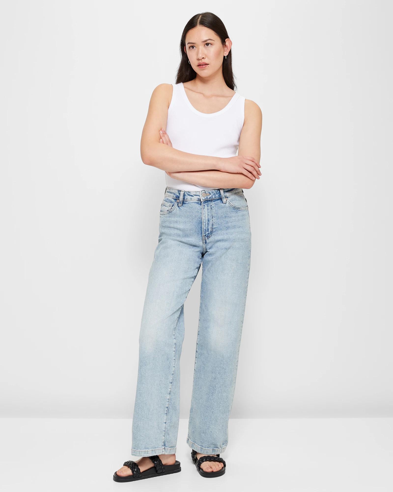 2 Target Australian Cotton Rib Tank Top BRILLIANT WHITE, 2 of 10