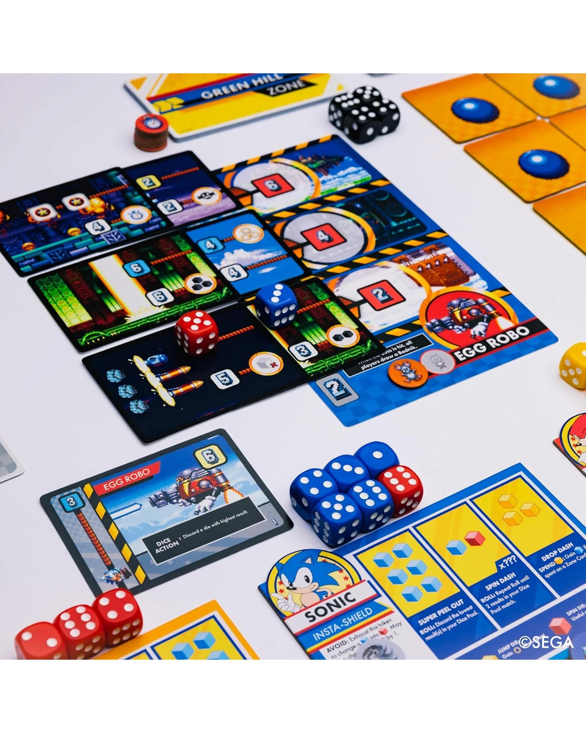 3 Sonic the Hedgehog Sonic Roll Dice Game, 3 of 4