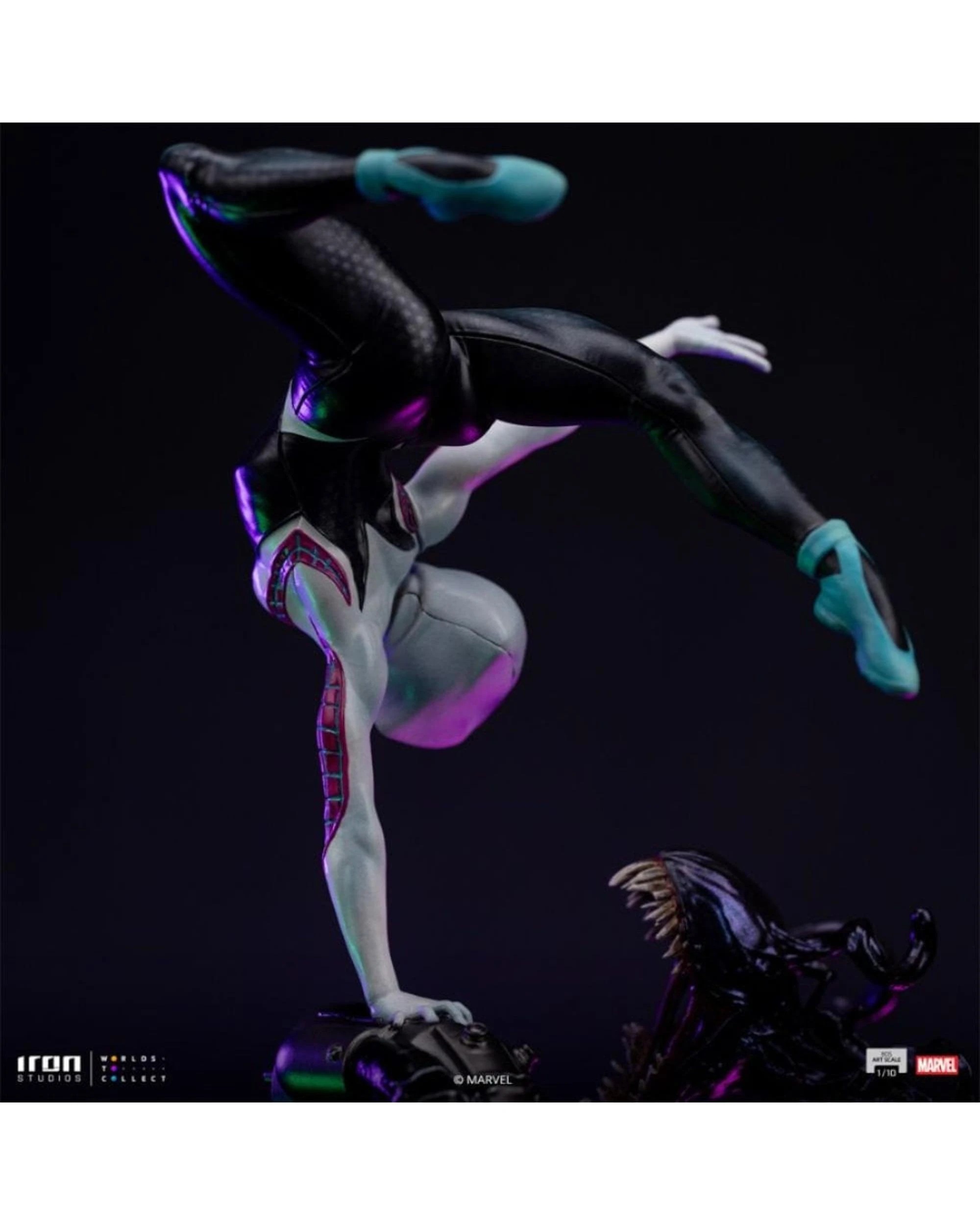 8 Marvel Spider-Man Ghost-Spider 1:10 Scale Statue, 8 of 9